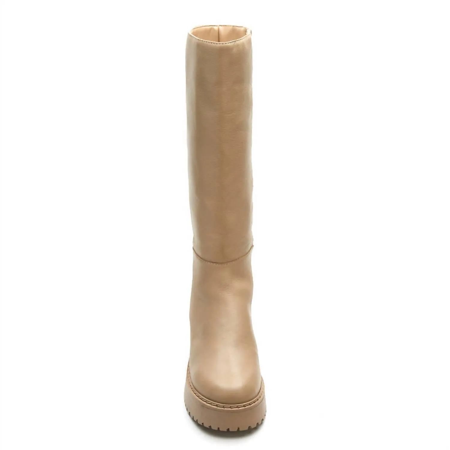 Adele Platform Boot In Oat
