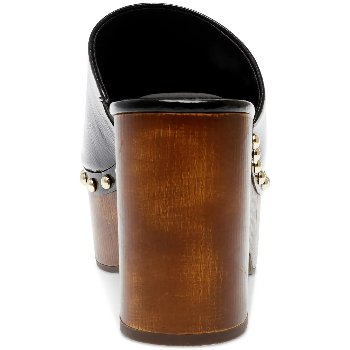 Adorre Womens Faux Leather Studded Clogs