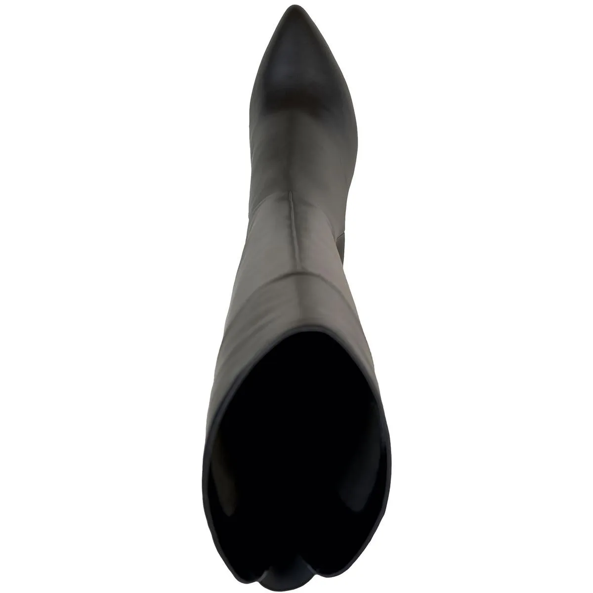 Adysen Womens Faux Suede Pointed Toe Over-The-Knee Boots