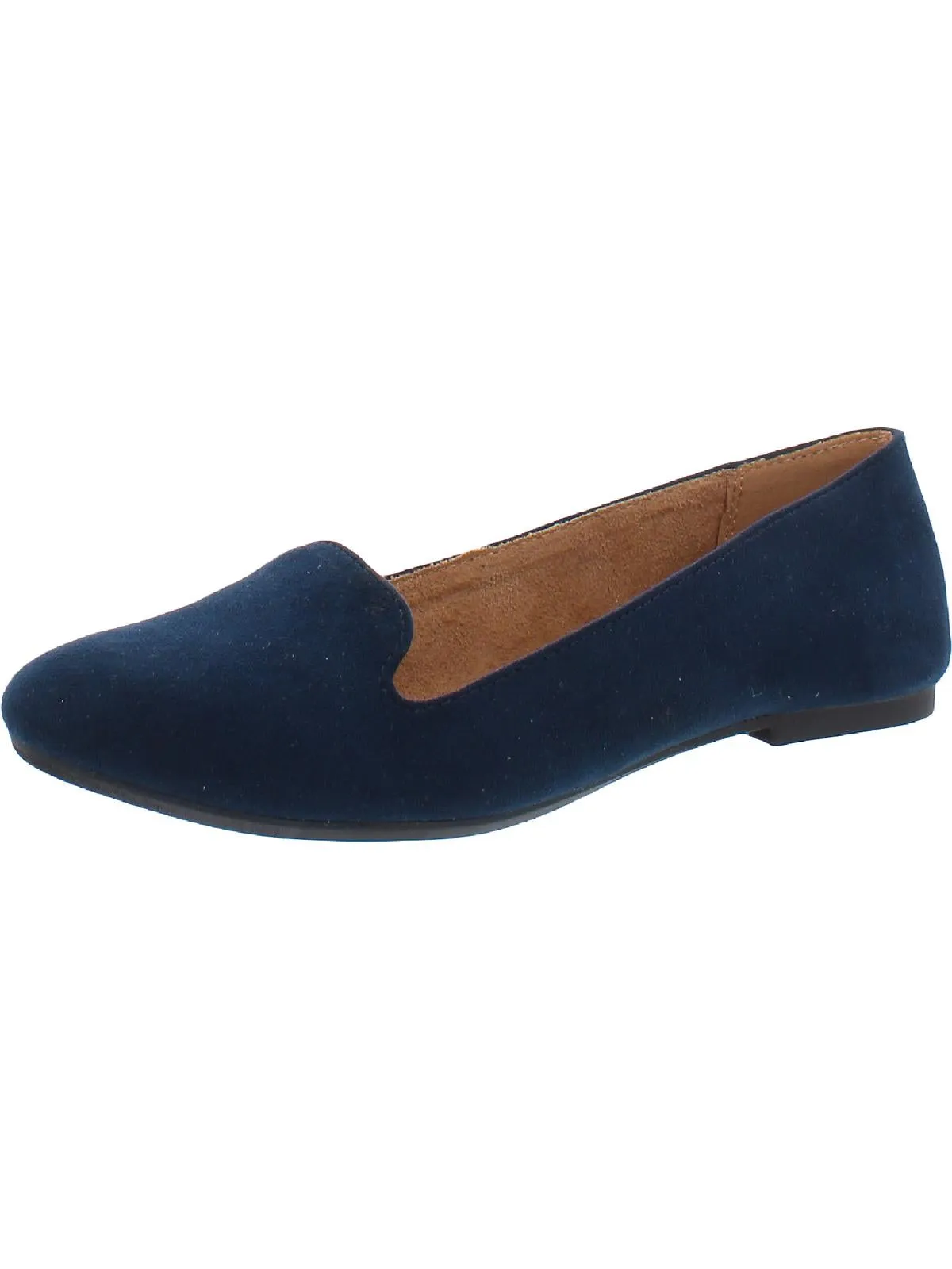 Alysonn Womens Faux Suede Flat Ballet Flats