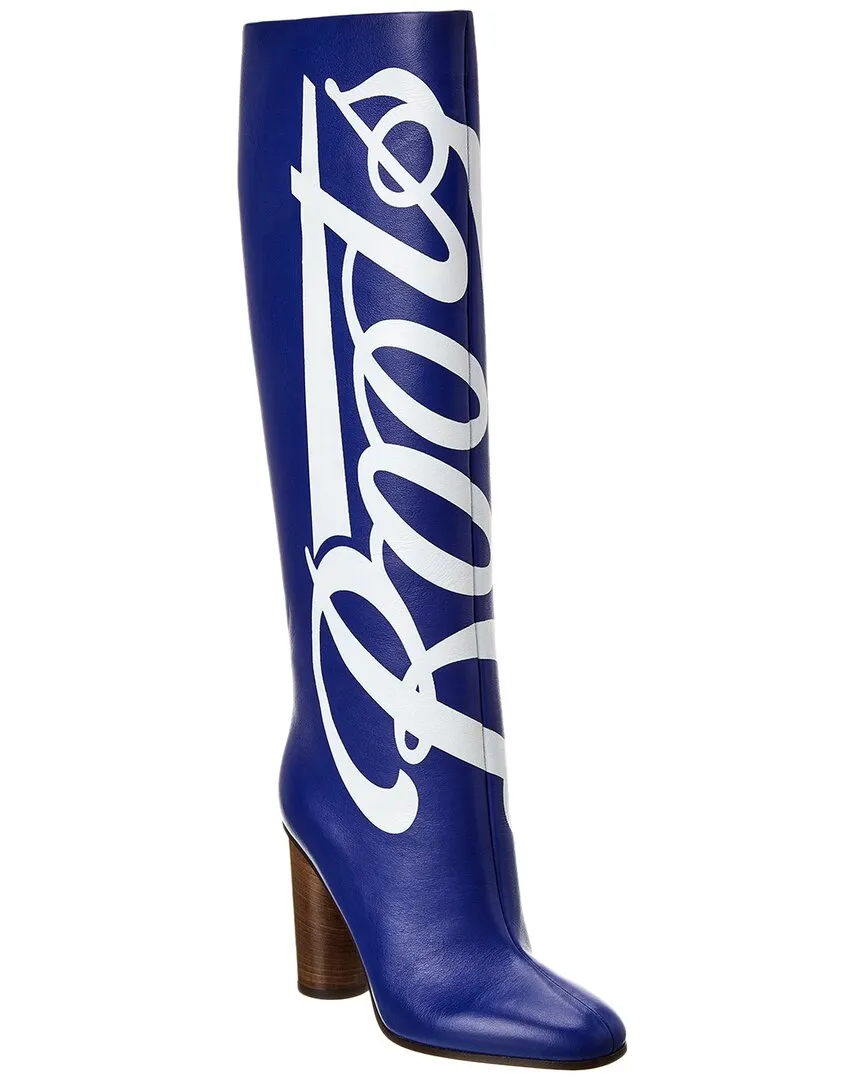 Anya Hindmarch Boots Leather Knee-High Boot
