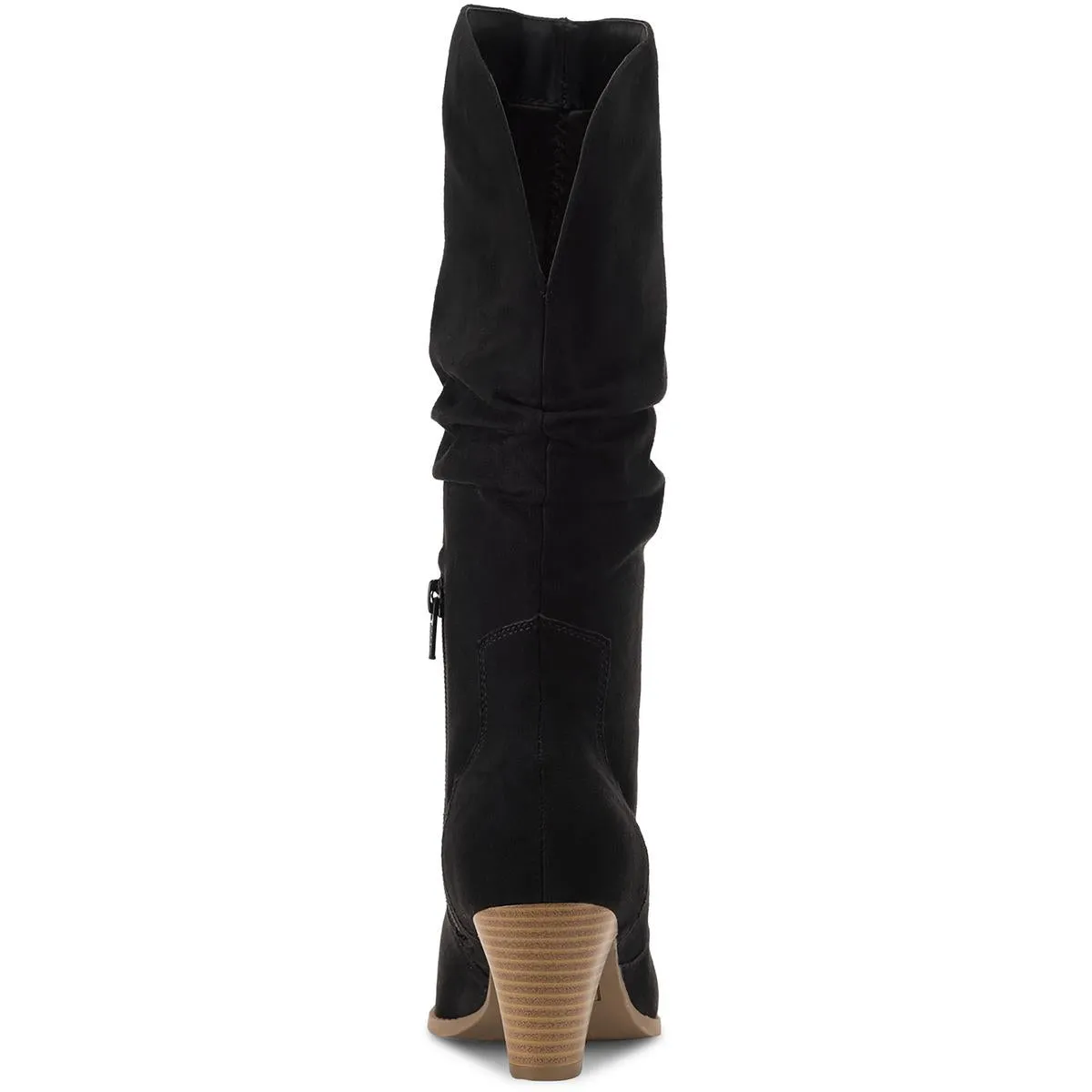 Arlenee Womens Heeled Pointed Toe Mid-Calf Boots