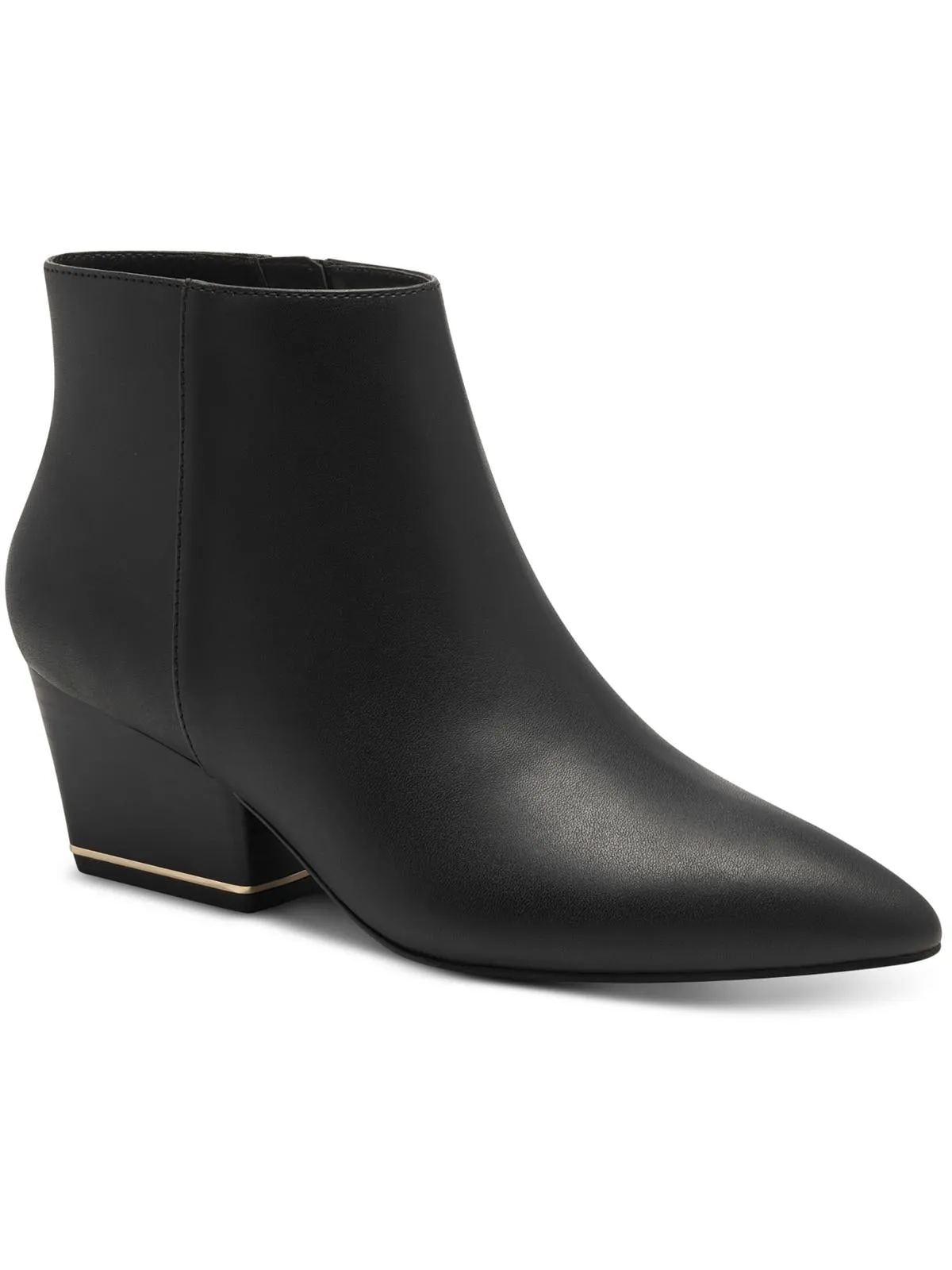 Armena Womens Faux Suede Pointed Toe Ankle Boots