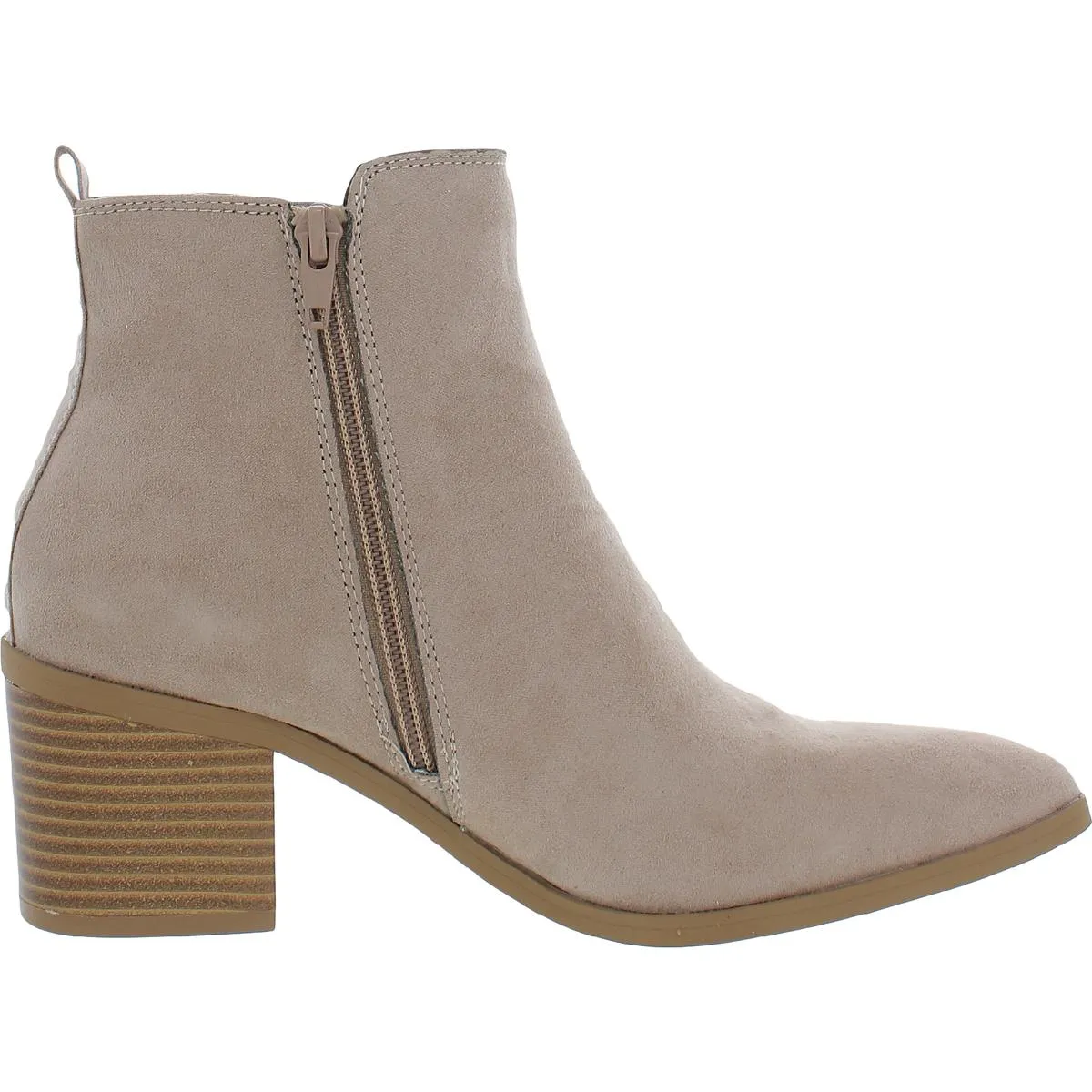 Asterr Womens Slip On Dressy Booties