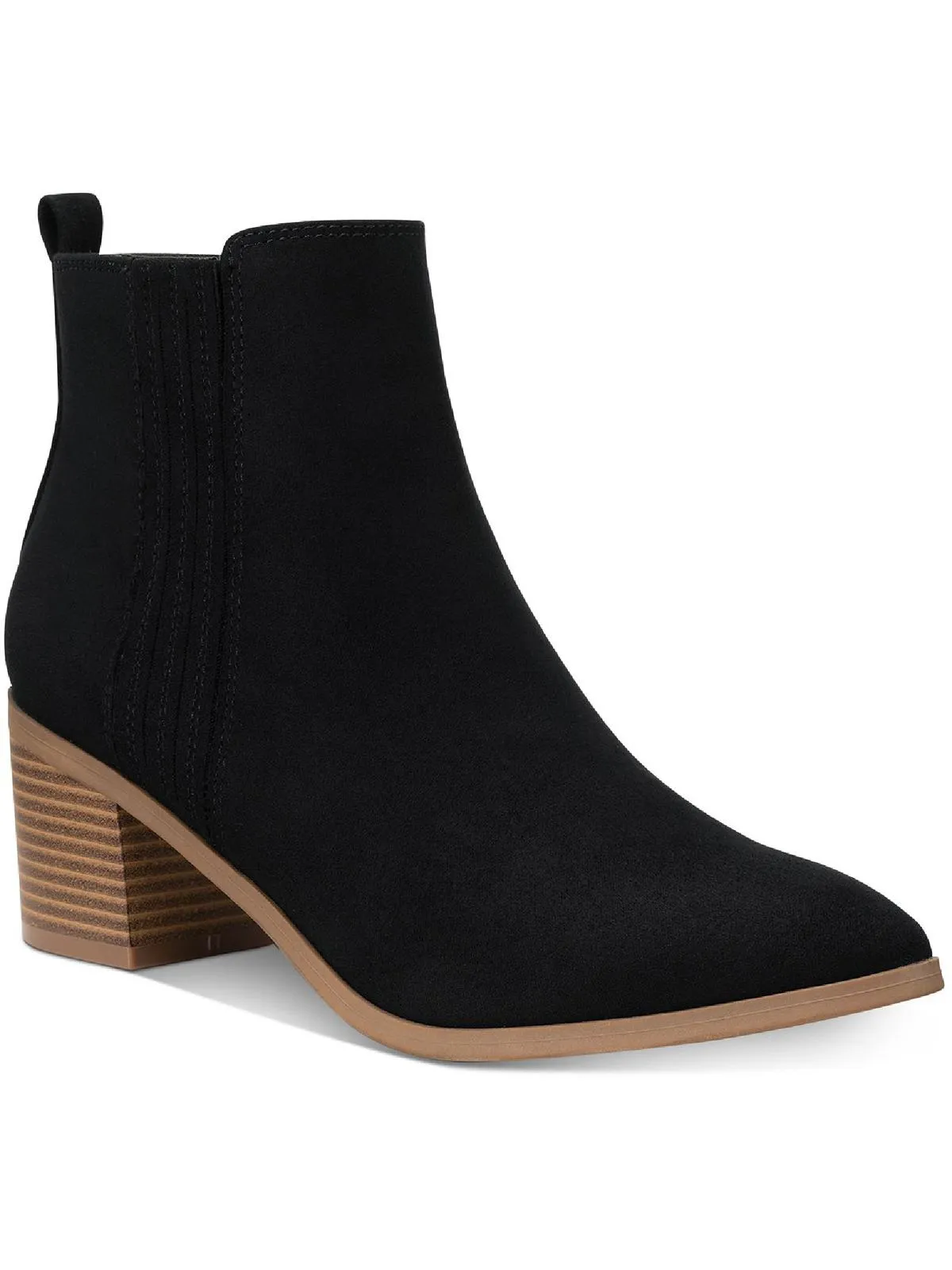 Asterr Womens Slip On Dressy Booties