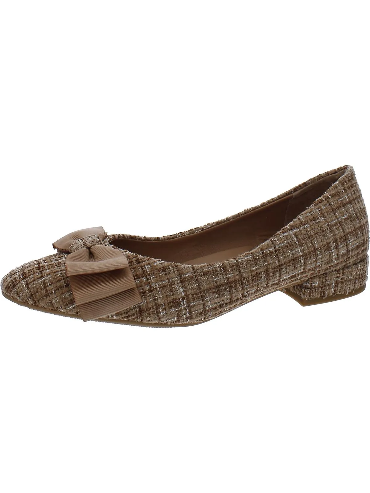 ATLAS FLAT Womens Leather Slip On Ballet Flats