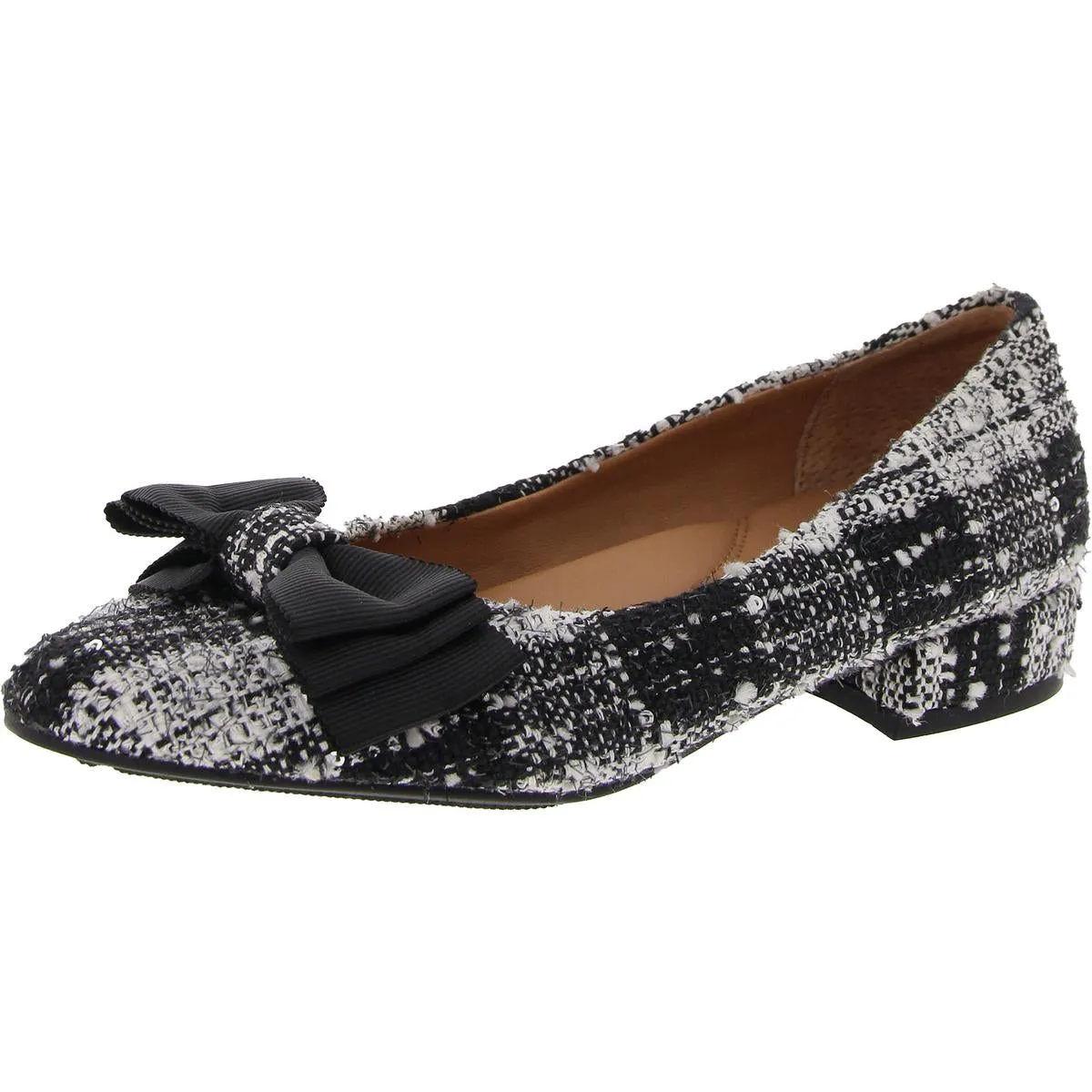 ATLAS FLAT Womens Leather Slip On Ballet Flats