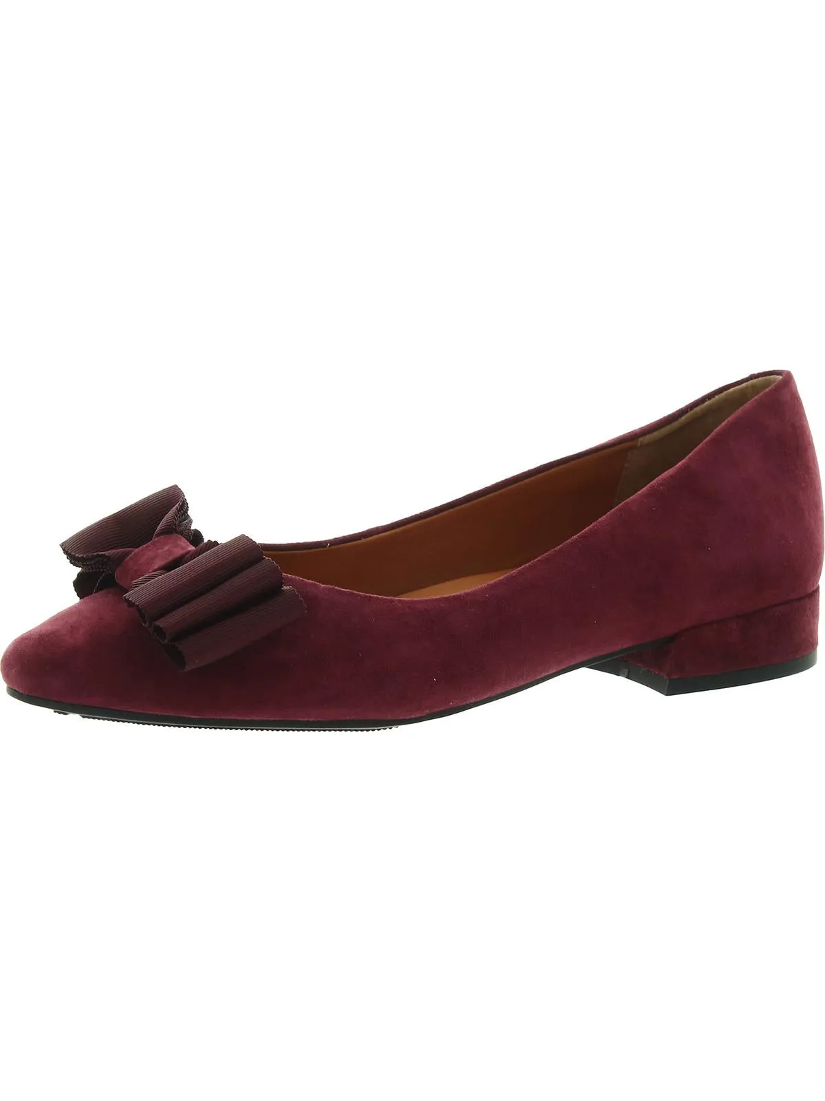 ATLAS FLAT Womens Leather Slip On Ballet Flats