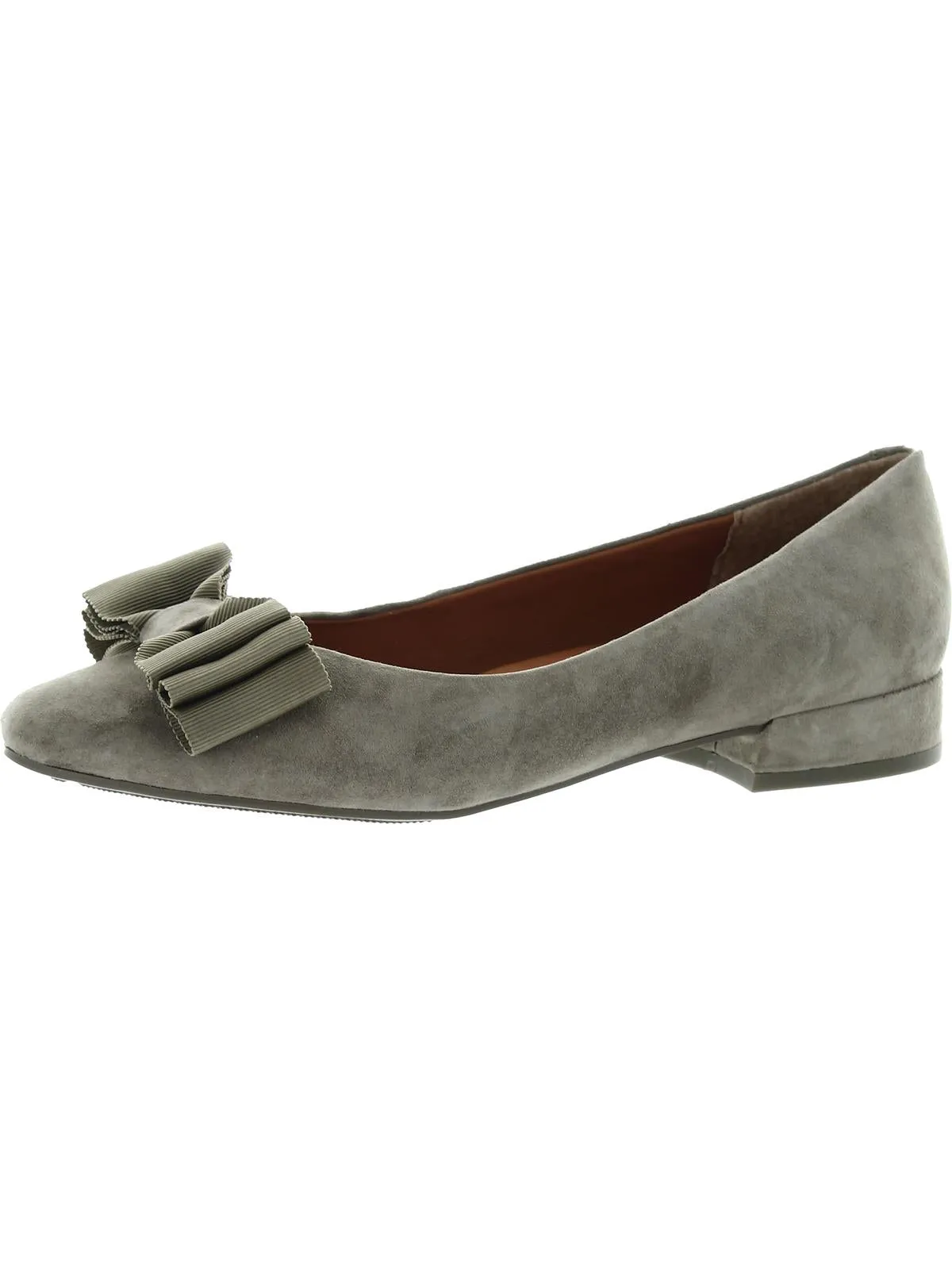 ATLAS FLAT Womens Leather Slip On Ballet Flats