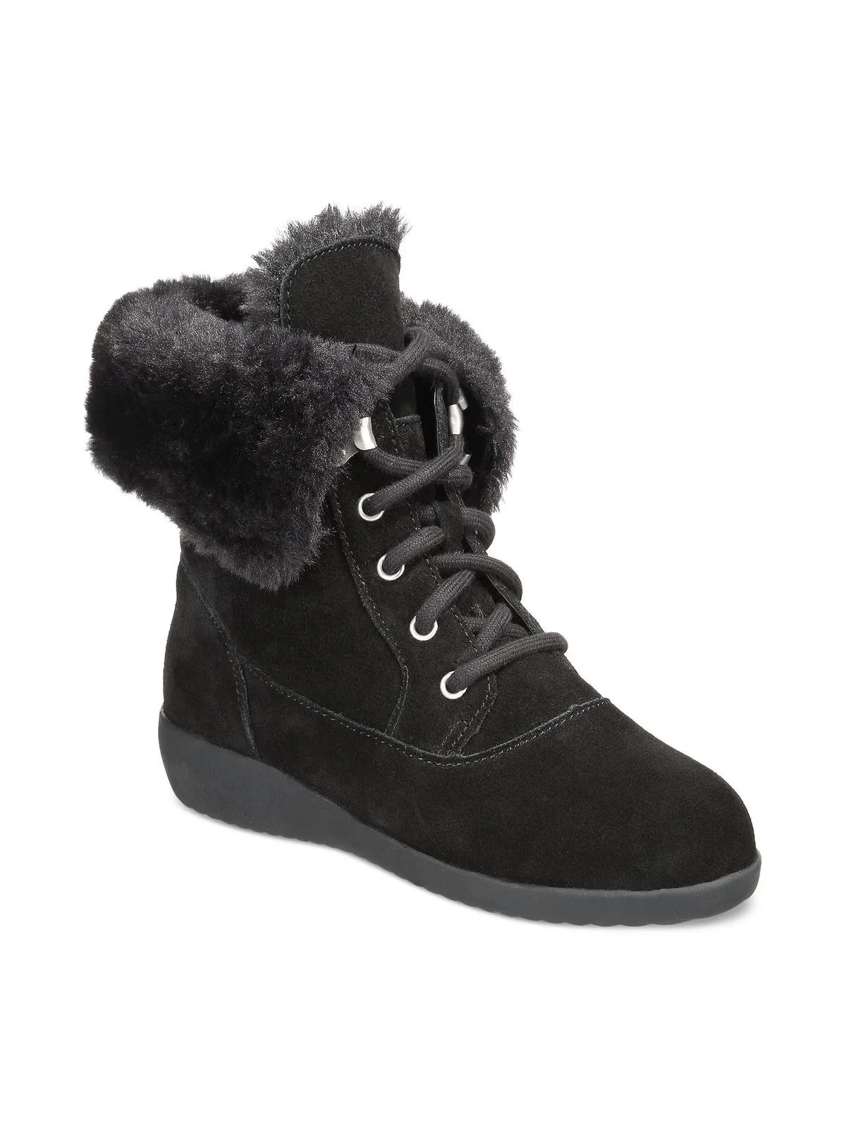 Aubreyy Womens Faux Fur Lined Ankle Winter & Snow Boots