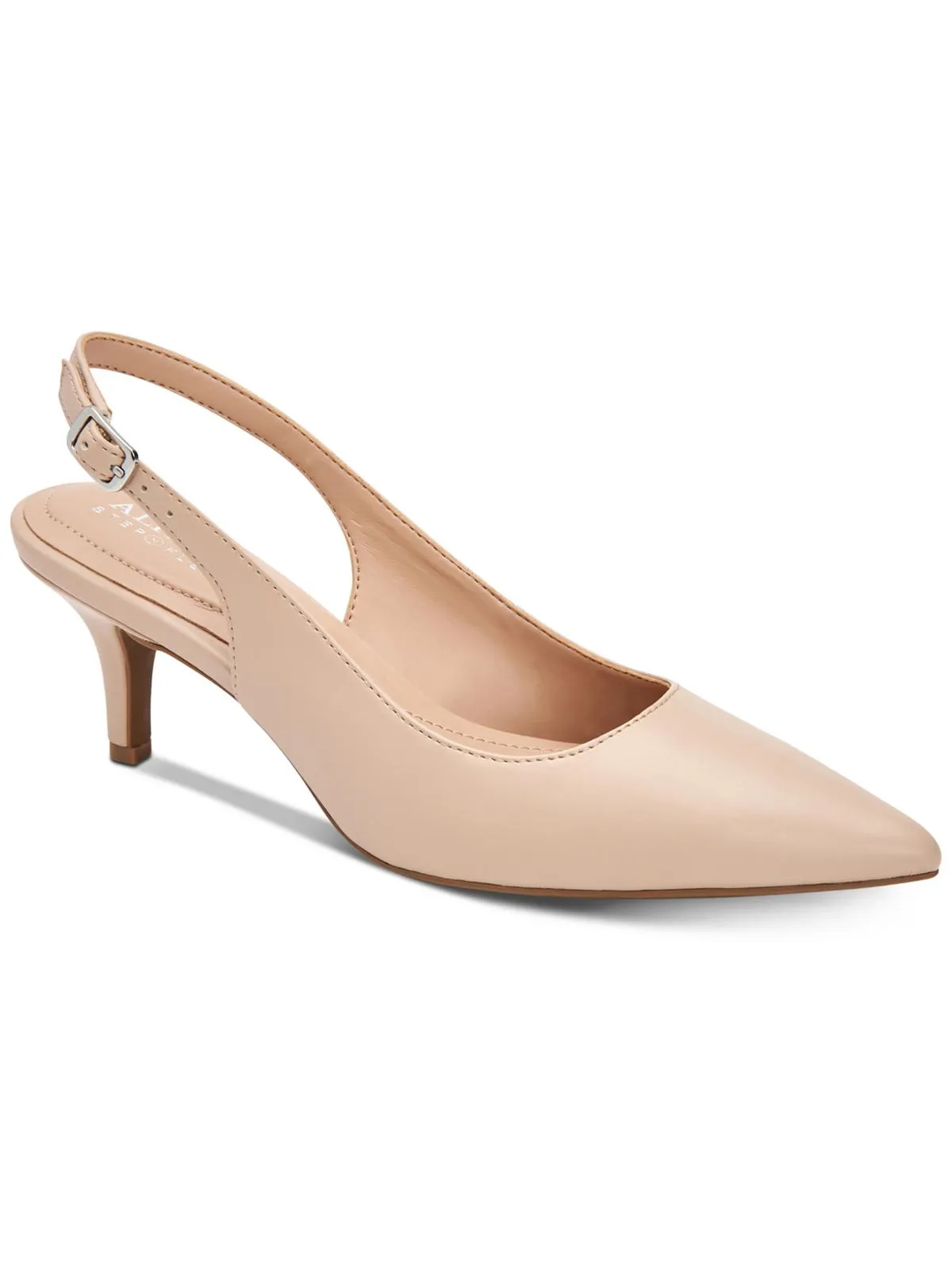 Babbsy Womens Pointed Toe Slingback Heels