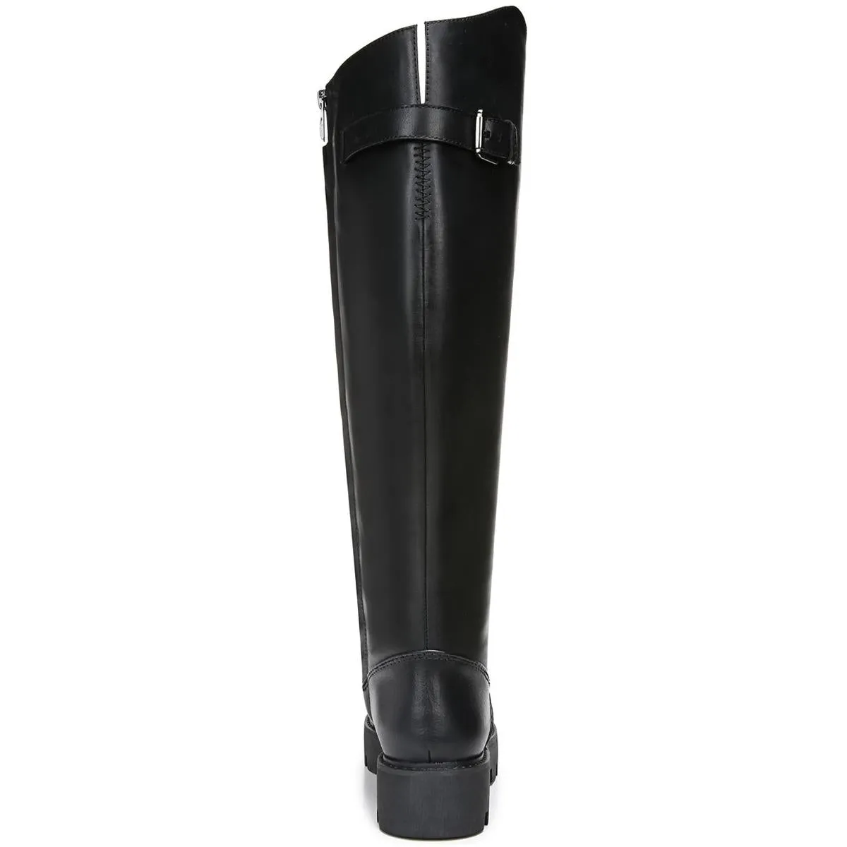 Balin Womens Leather Wide Calf Over-The-Knee Boots