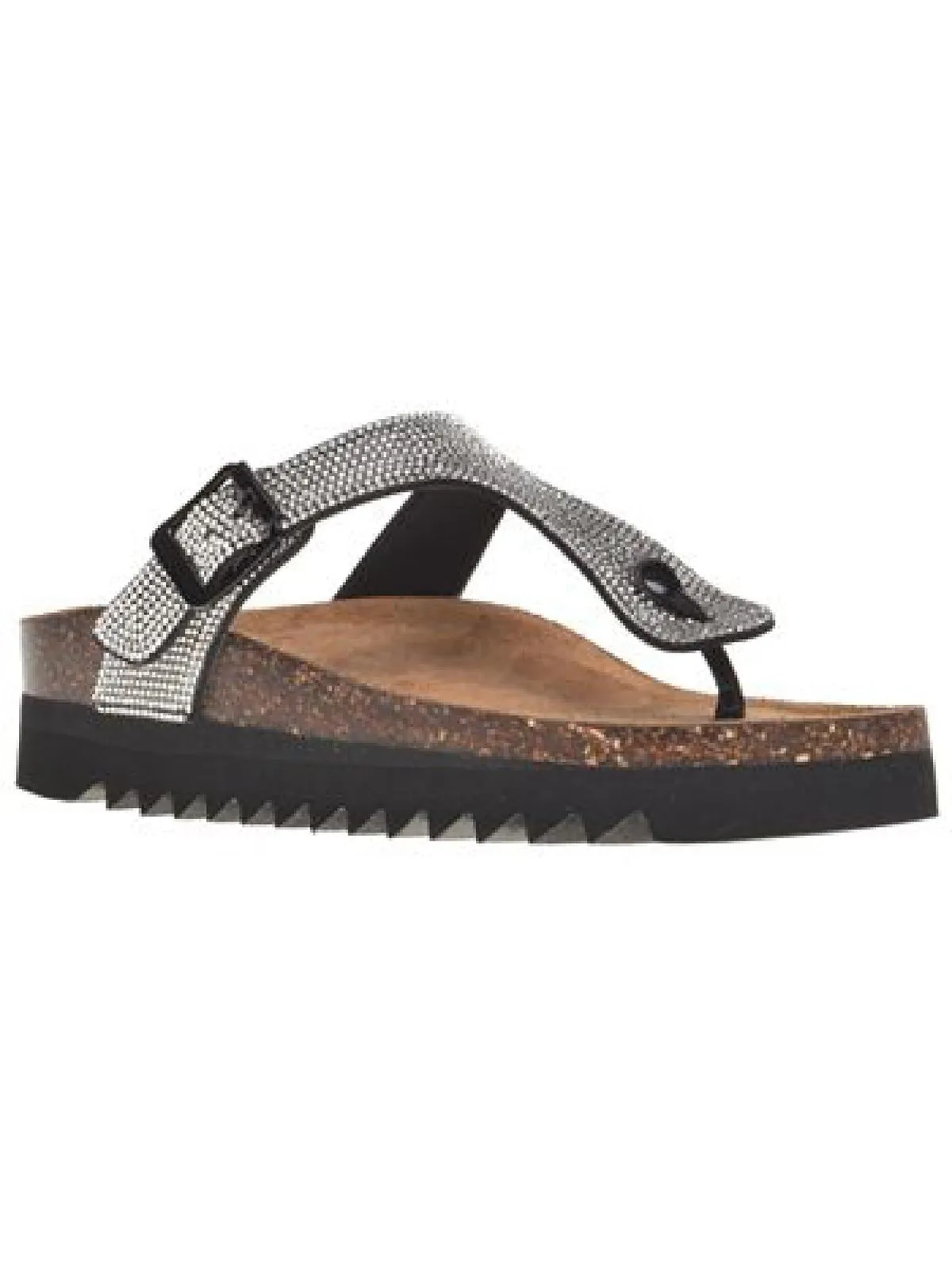 Barnett Womens Casual Footbed Thong Sandals