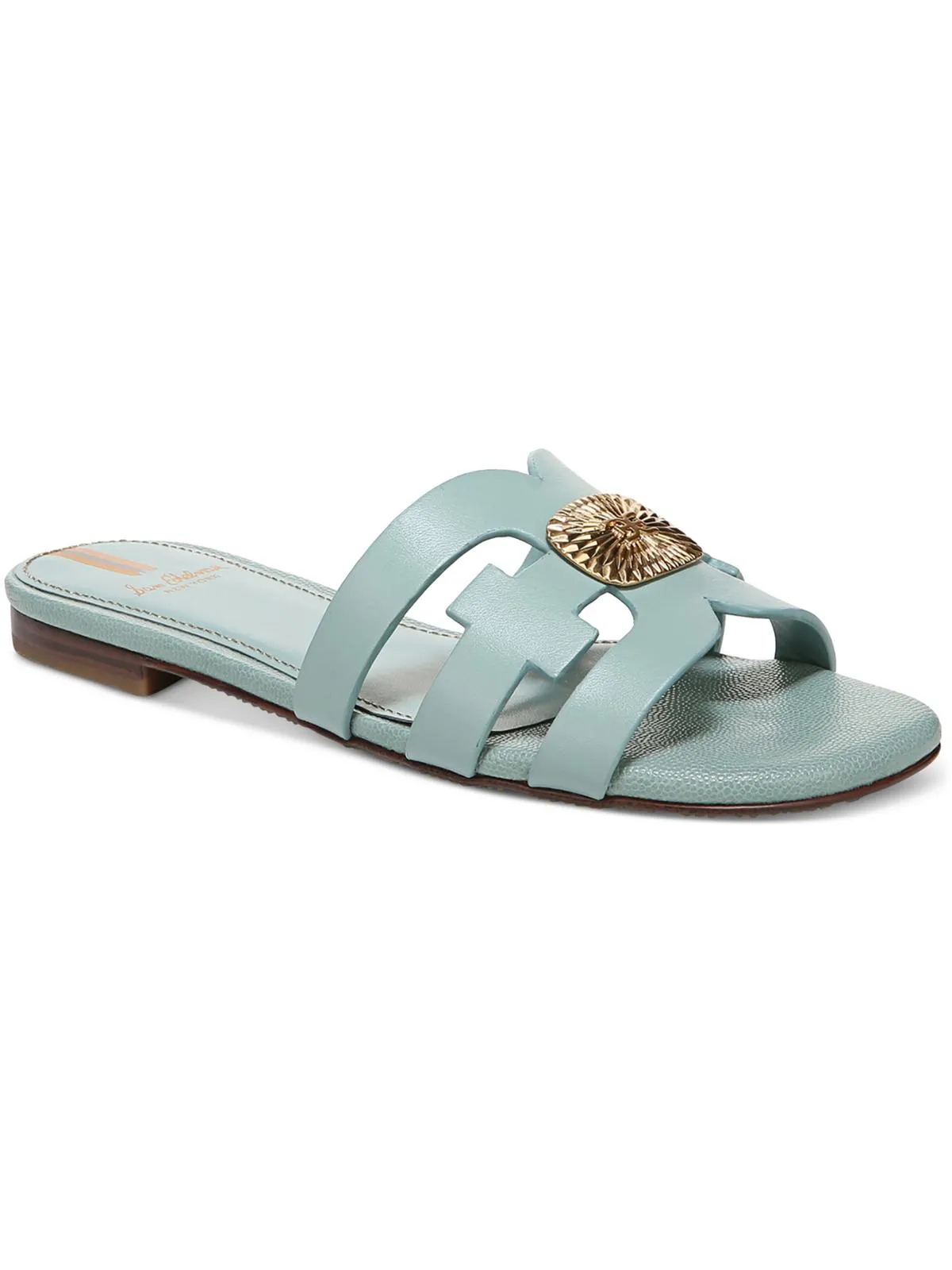 Bay Womens Cut-Out Slip On Slide Sandals