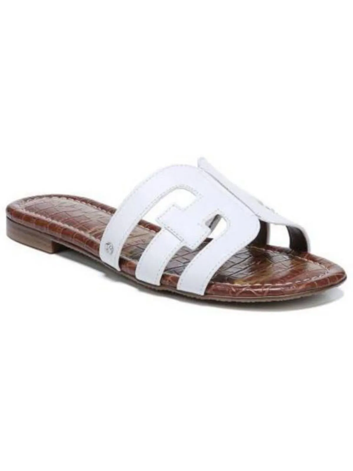 Bay Womens Cut-Out Slip On Slide Sandals