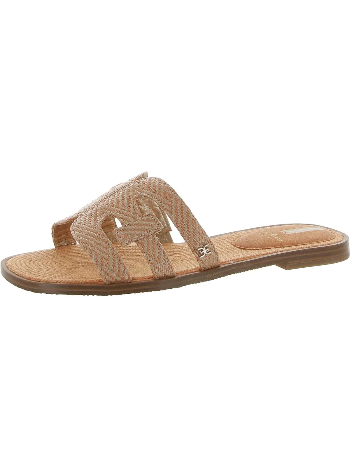 Bay Womens Cut-Out Slip On Slide Sandals