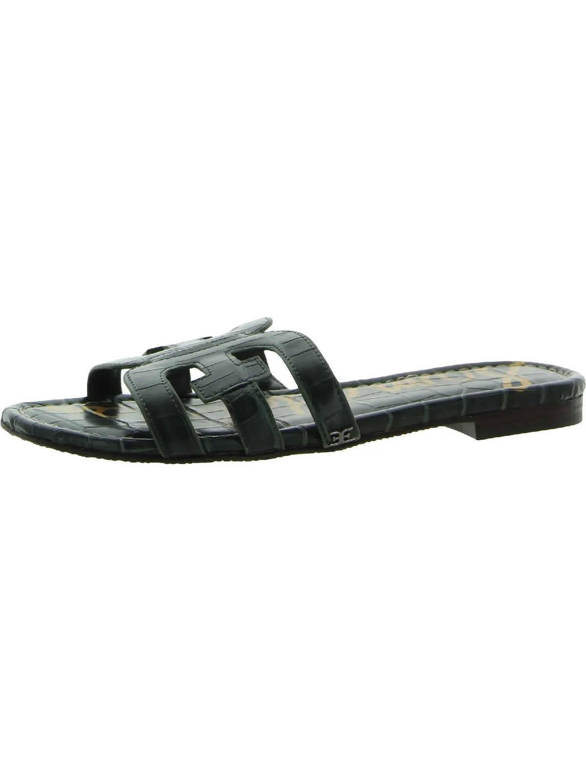 Bay Womens Cut-Out Slip On Slide Sandals