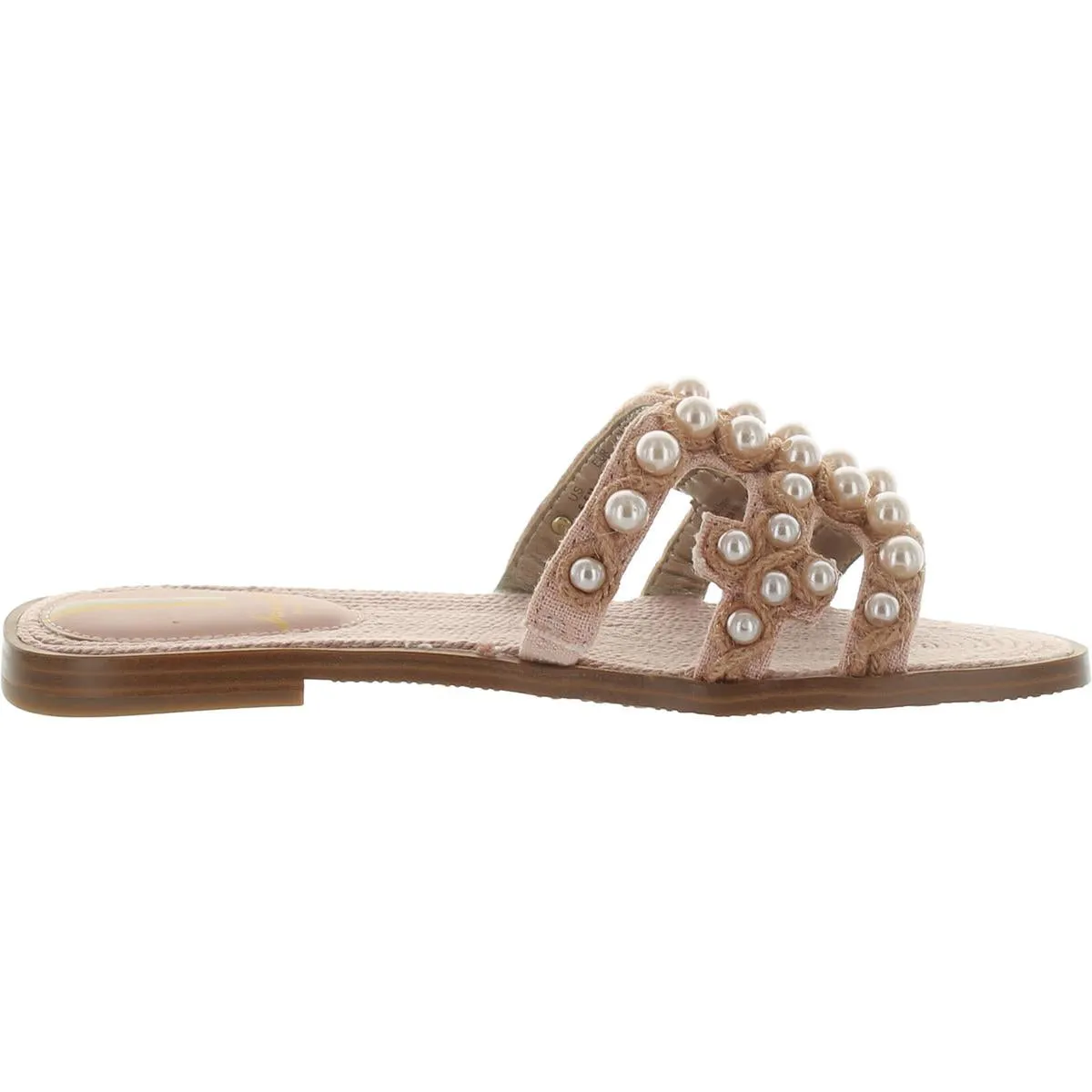 Bay Womens Cut-Out Slip On Slide Sandals