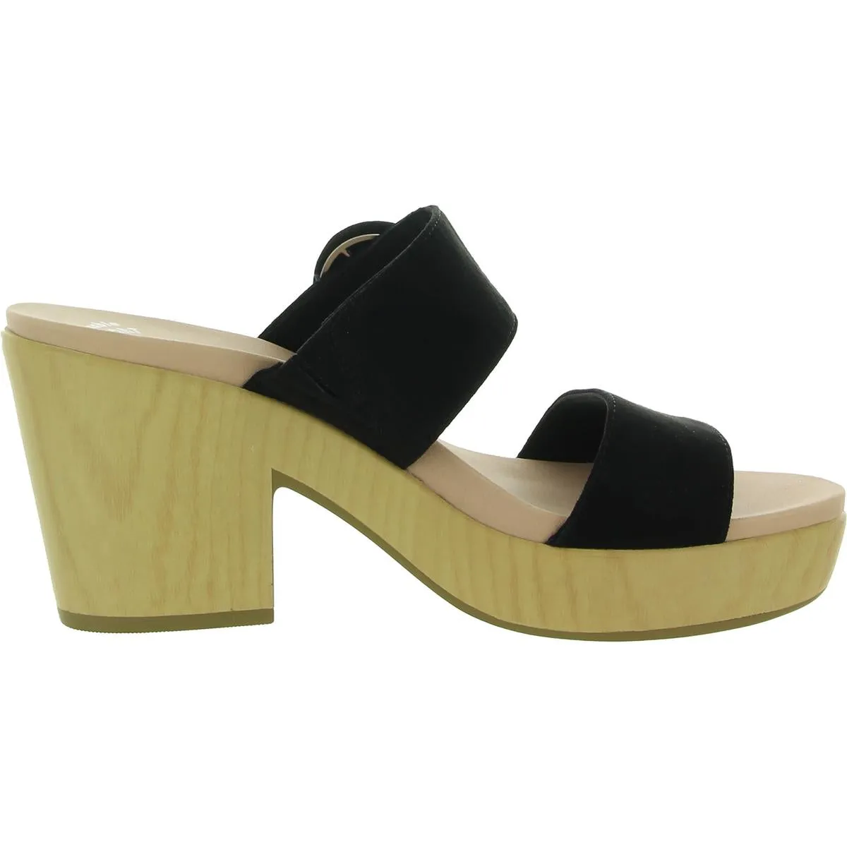 Bayside Womens Open Toe Cushioned Footbed Platform Sandals