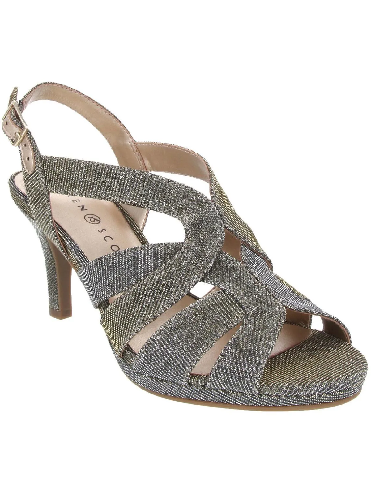 Belindah Womens Dress Sandal Padded Insole Slingback Sandals