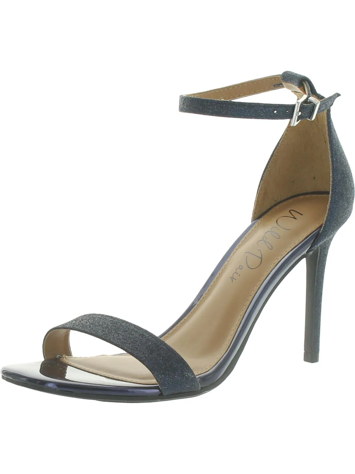 Bethie 2 Womens Glitter Metallic Heel Sandals
