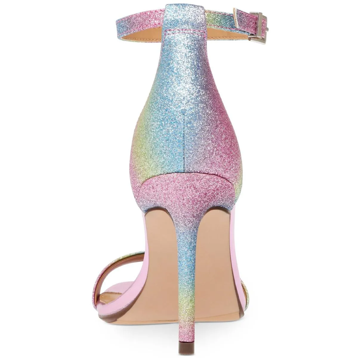 Bethie 2 Womens Glitter Metallic Heel Sandals