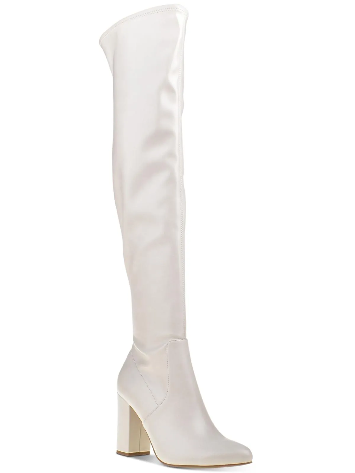 Bravy Womens Laceless Dressy Over-The-Knee Boots