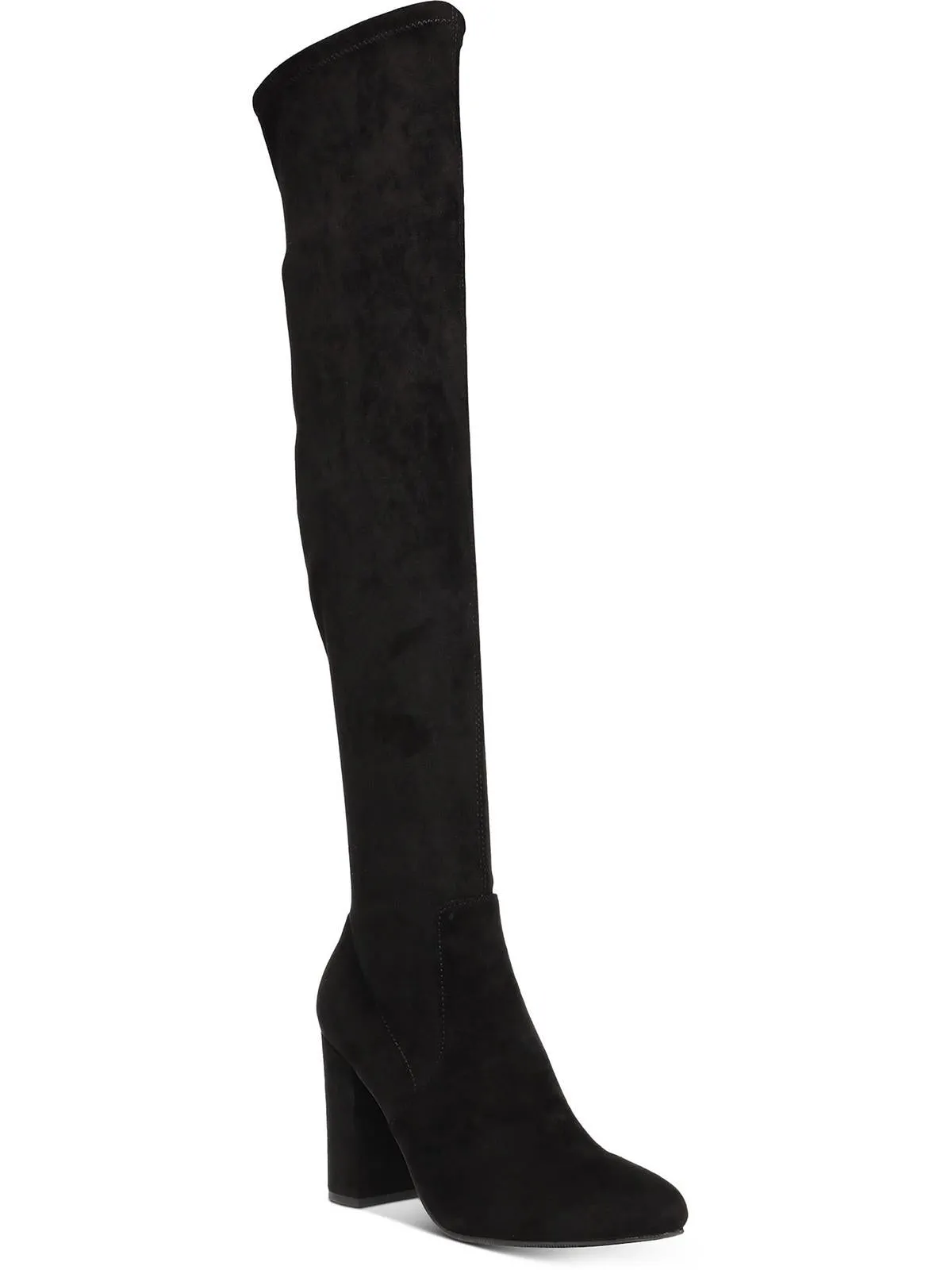 Bravy Womens Laceless Dressy Over-The-Knee Boots