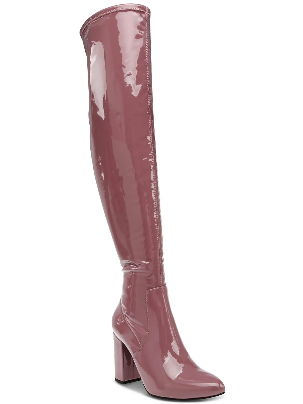 Bravy Womens Laceless Dressy Over-The-Knee Boots