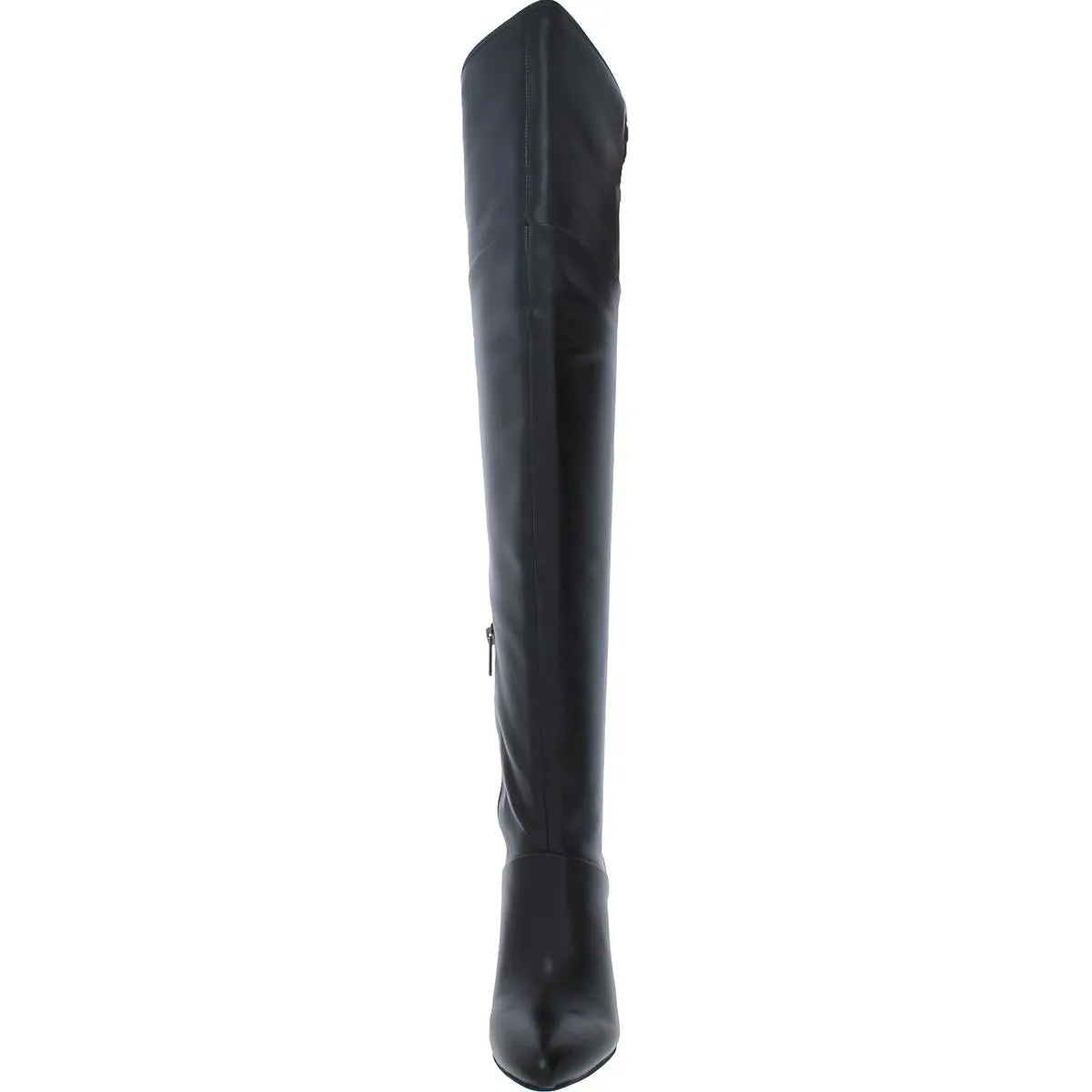 Callie Womens Leather Pull On Over-The-Knee Boots