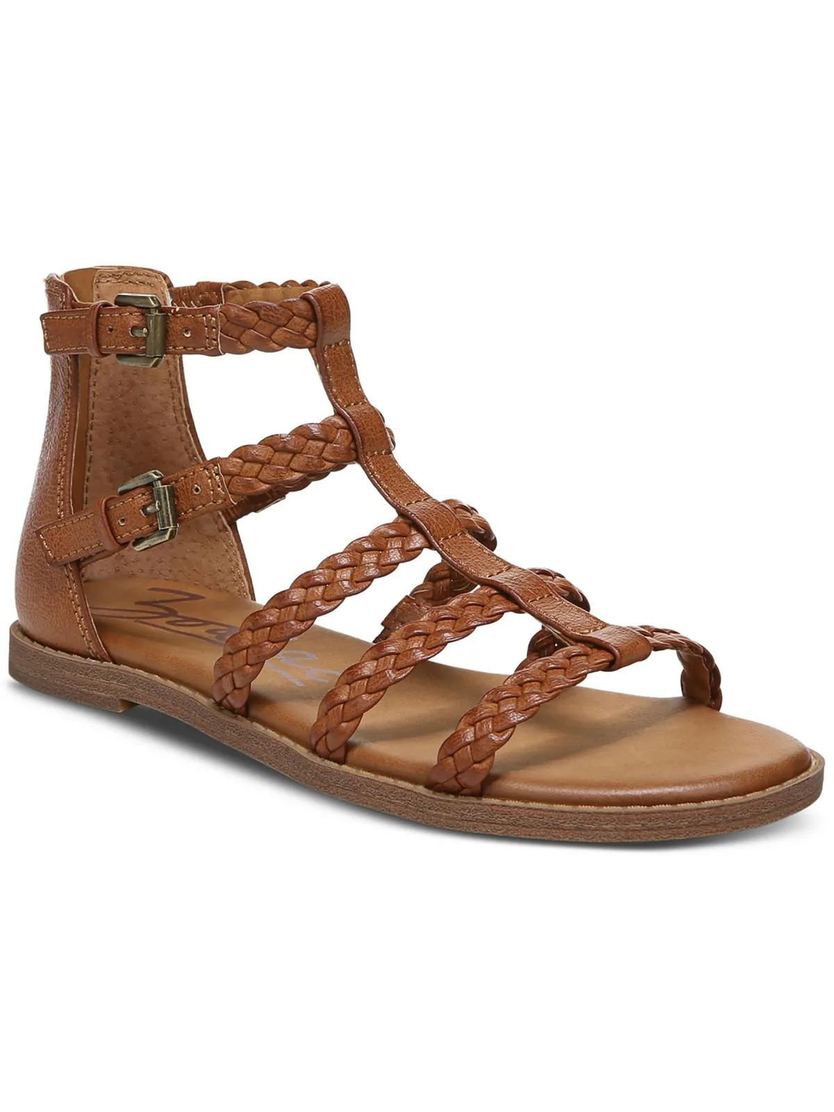 Camelia  Womens Slip On Buckles Gladiator Sandals