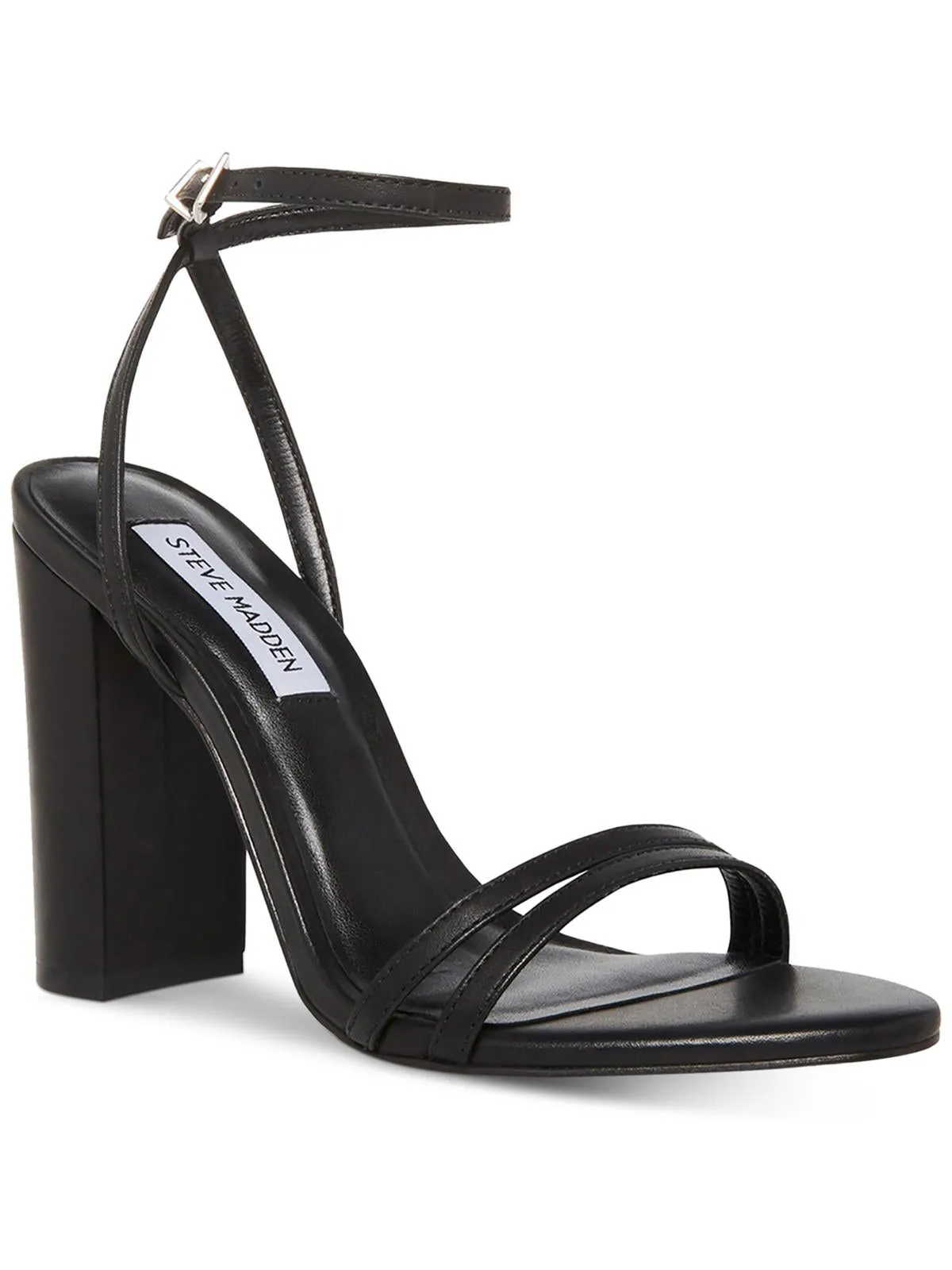 Candid Womens Leather Metallic Slingback Sandals