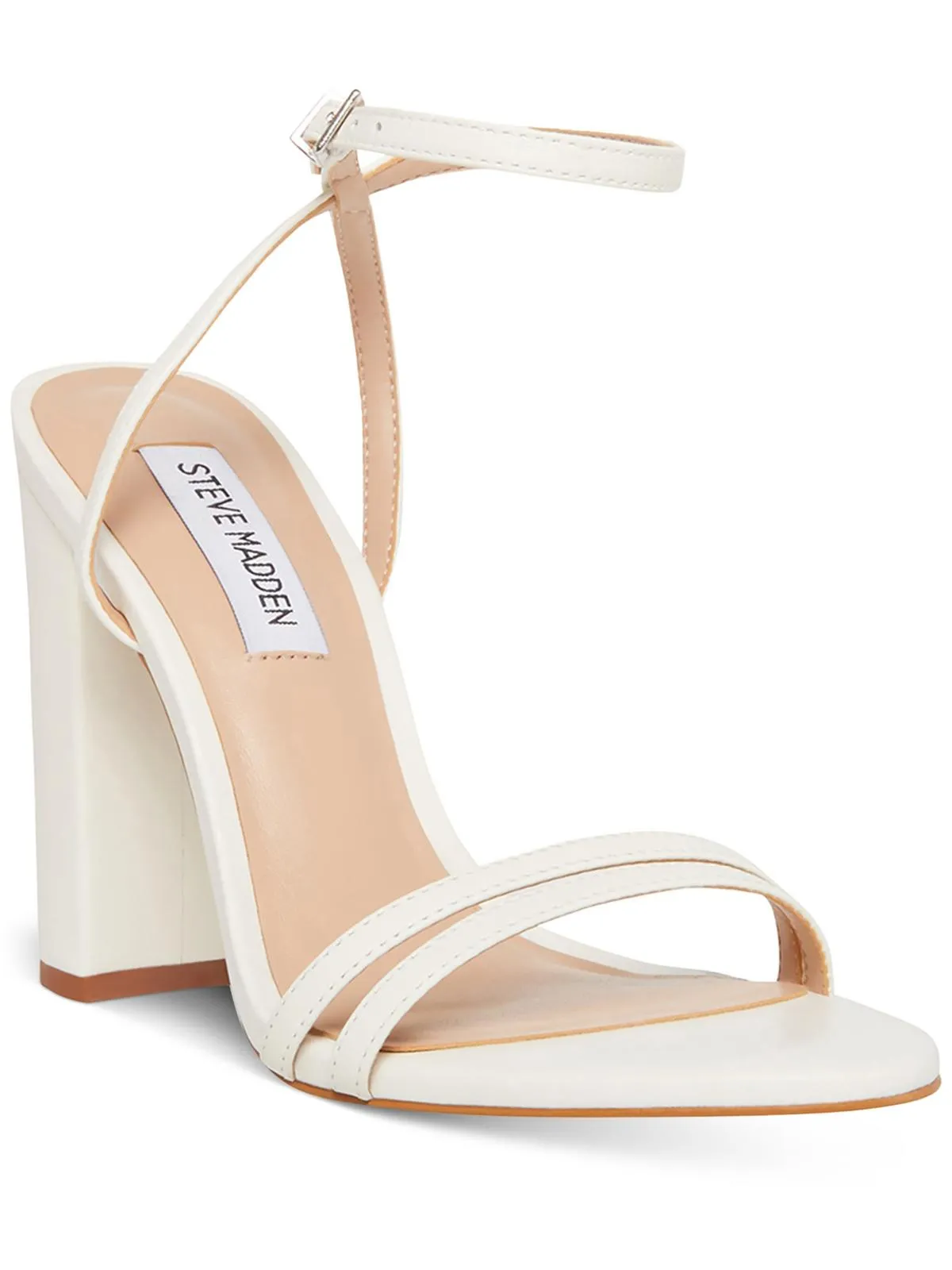 Candid Womens Leather Metallic Slingback Sandals