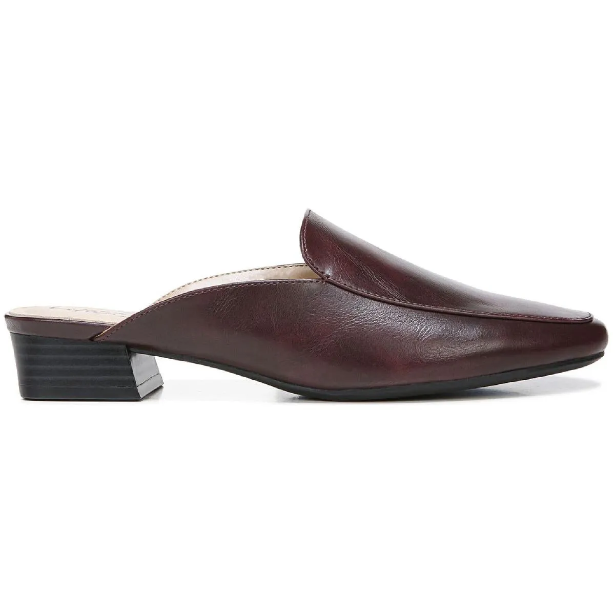 Casual Mocs Womens Faux Leather Slip On Mules