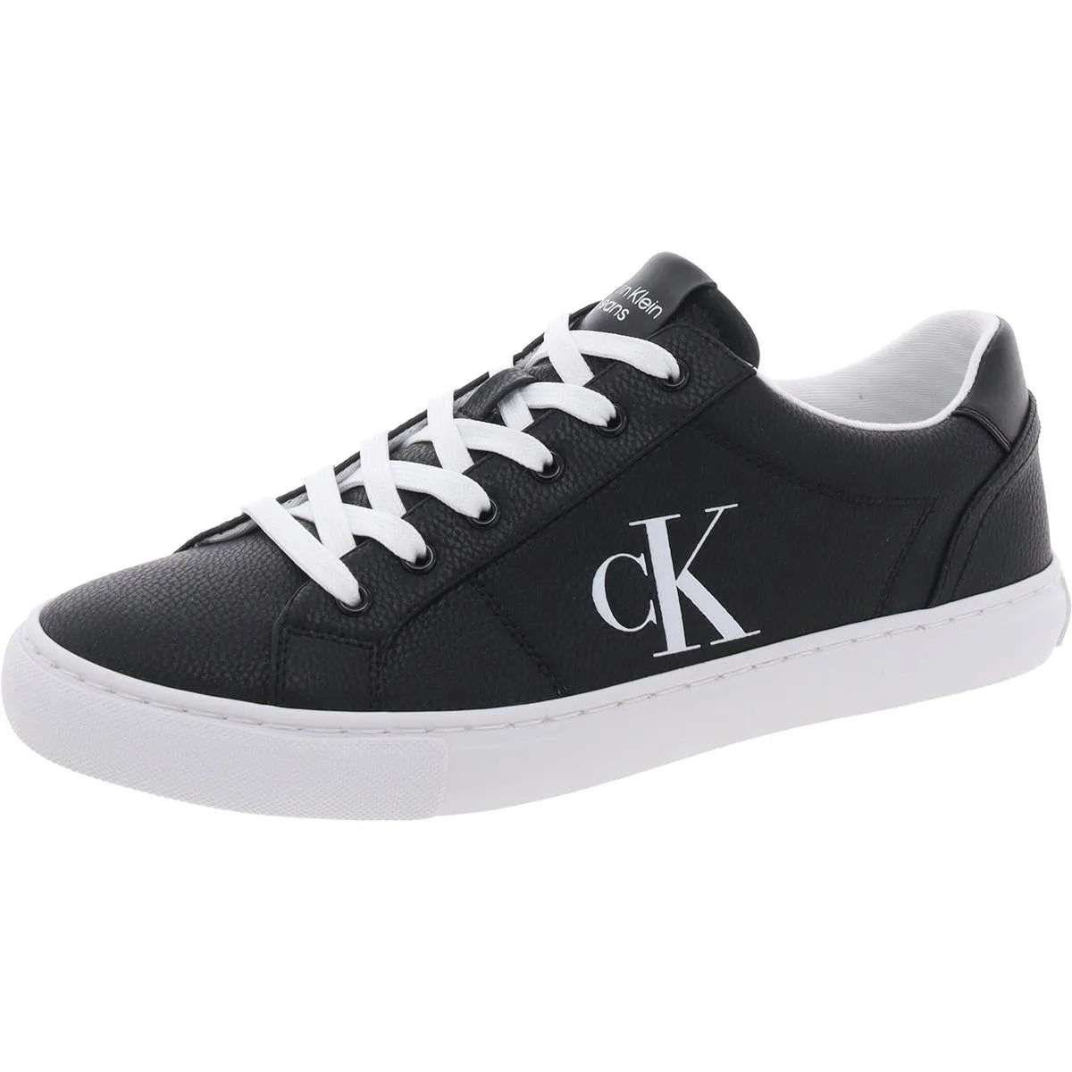 Celbi Womens Faux Leather Lace-Up Casual And Fashion Sneakers