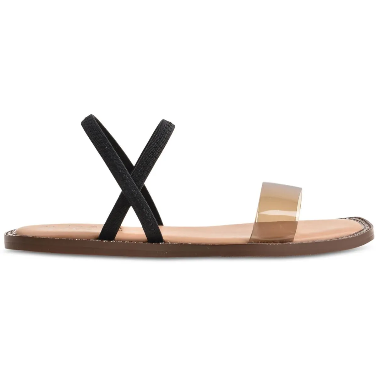 Celest Womens Embellished Open Toe Slingback Sandals
