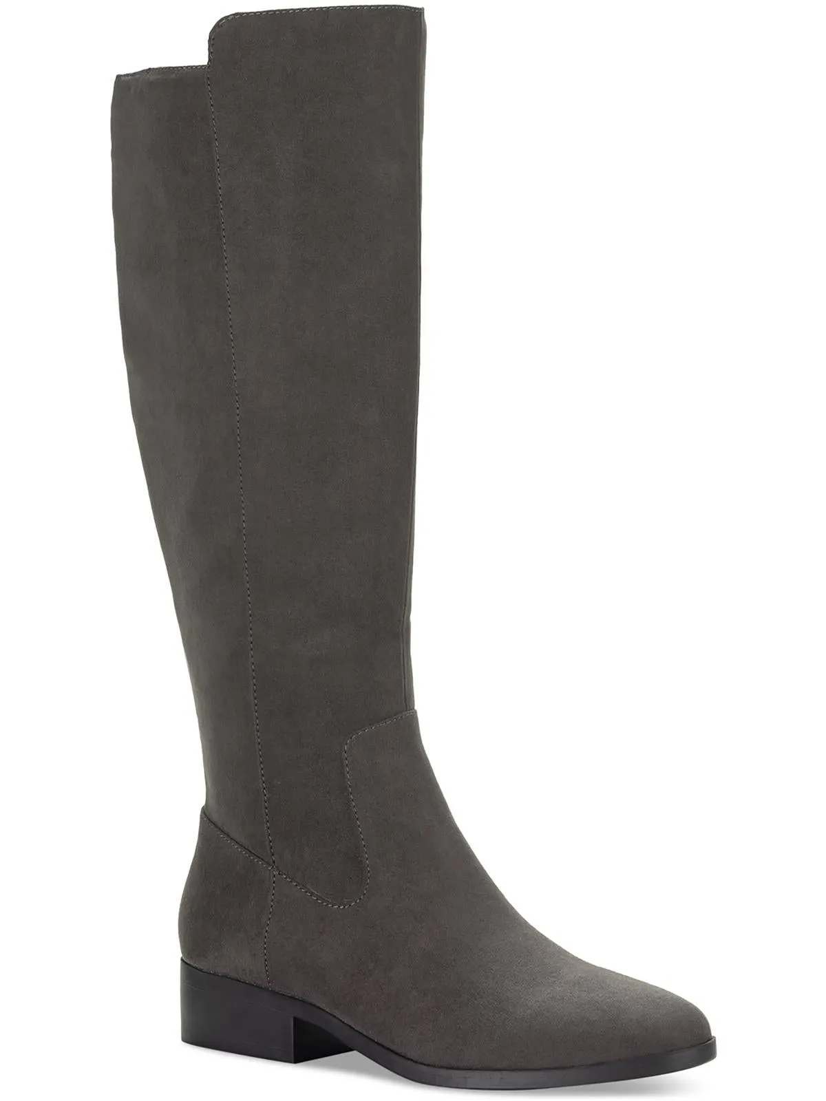 Charmanee Womens Faux Suede Riding Knee-High Boots
