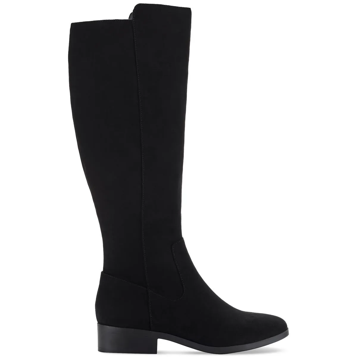 Charmanee Womens Faux Suede Riding Knee-High Boots