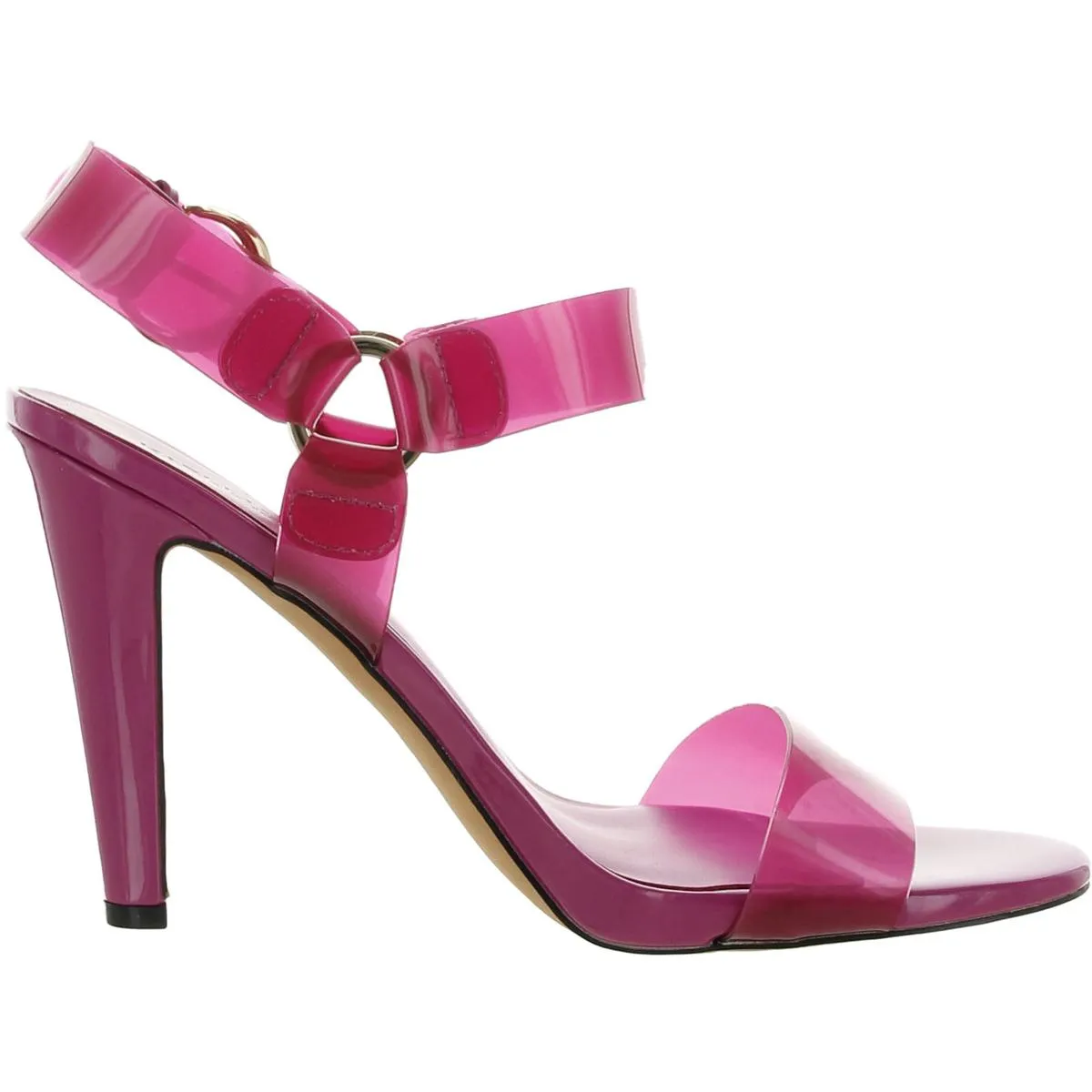 Cieone Womens Patent Leather Strappy Dress Sandals