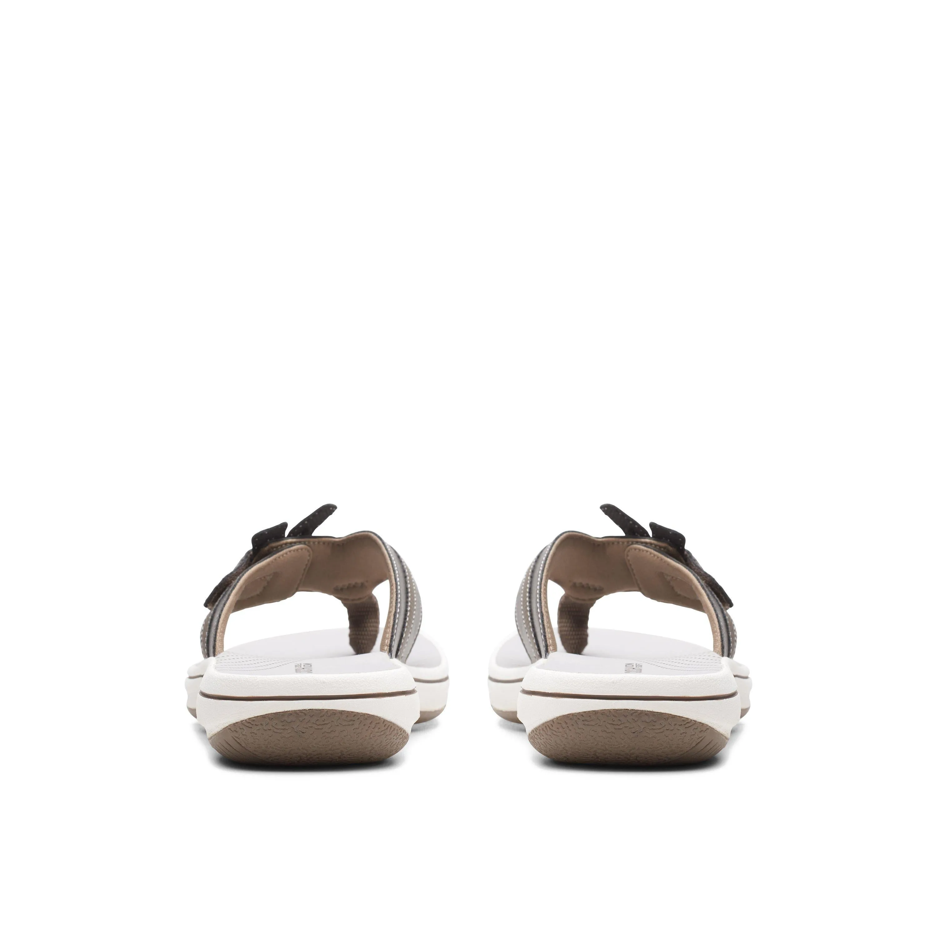 Clarks Brinkley Flora in Metallic Synthetic