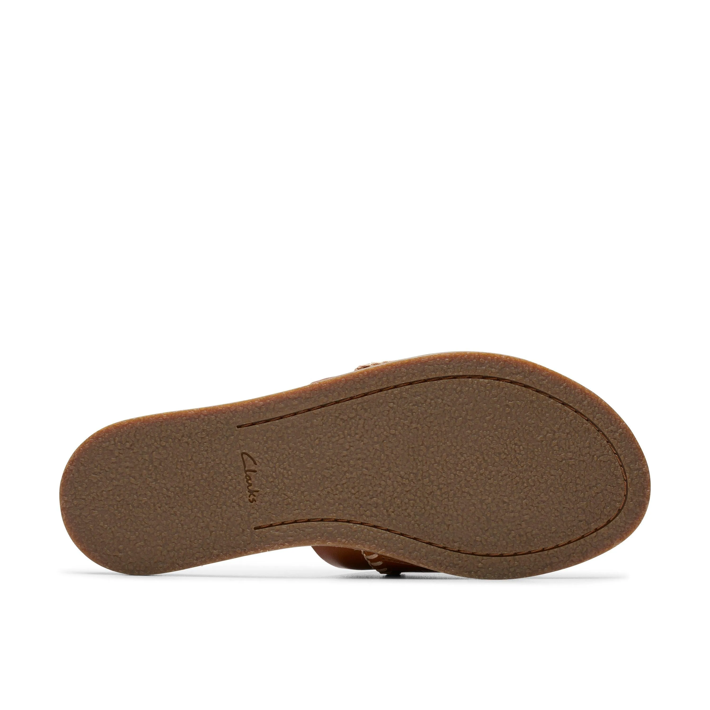 Clarks Maritime Mule in Brown Leather