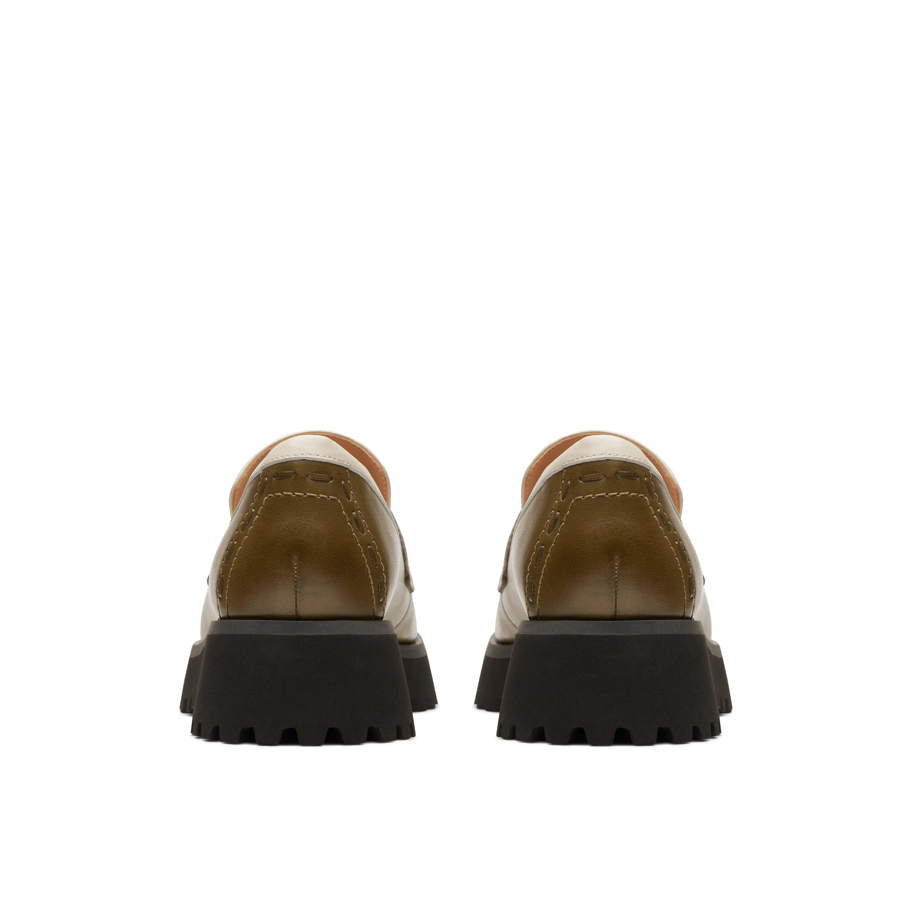 Clarks Stayso Edge in Brown Leather