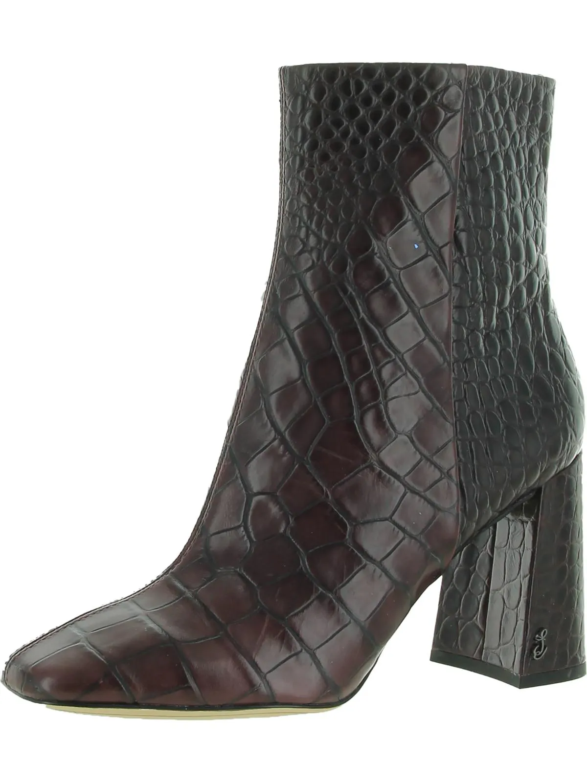 Codie 2 Womens Zipper Square Toe Ankle Boots