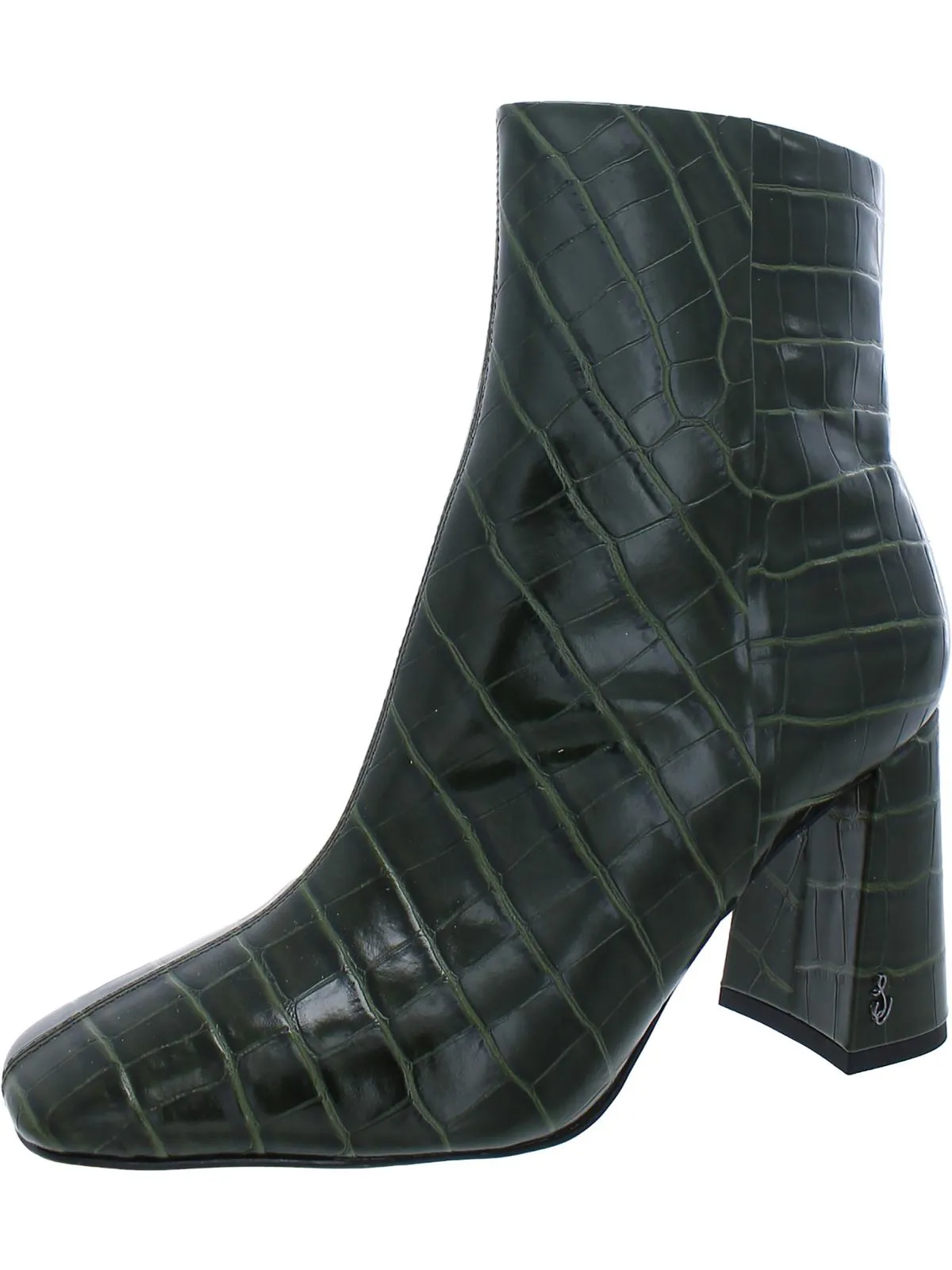 Codie 2 Womens Zipper Square Toe Ankle Boots