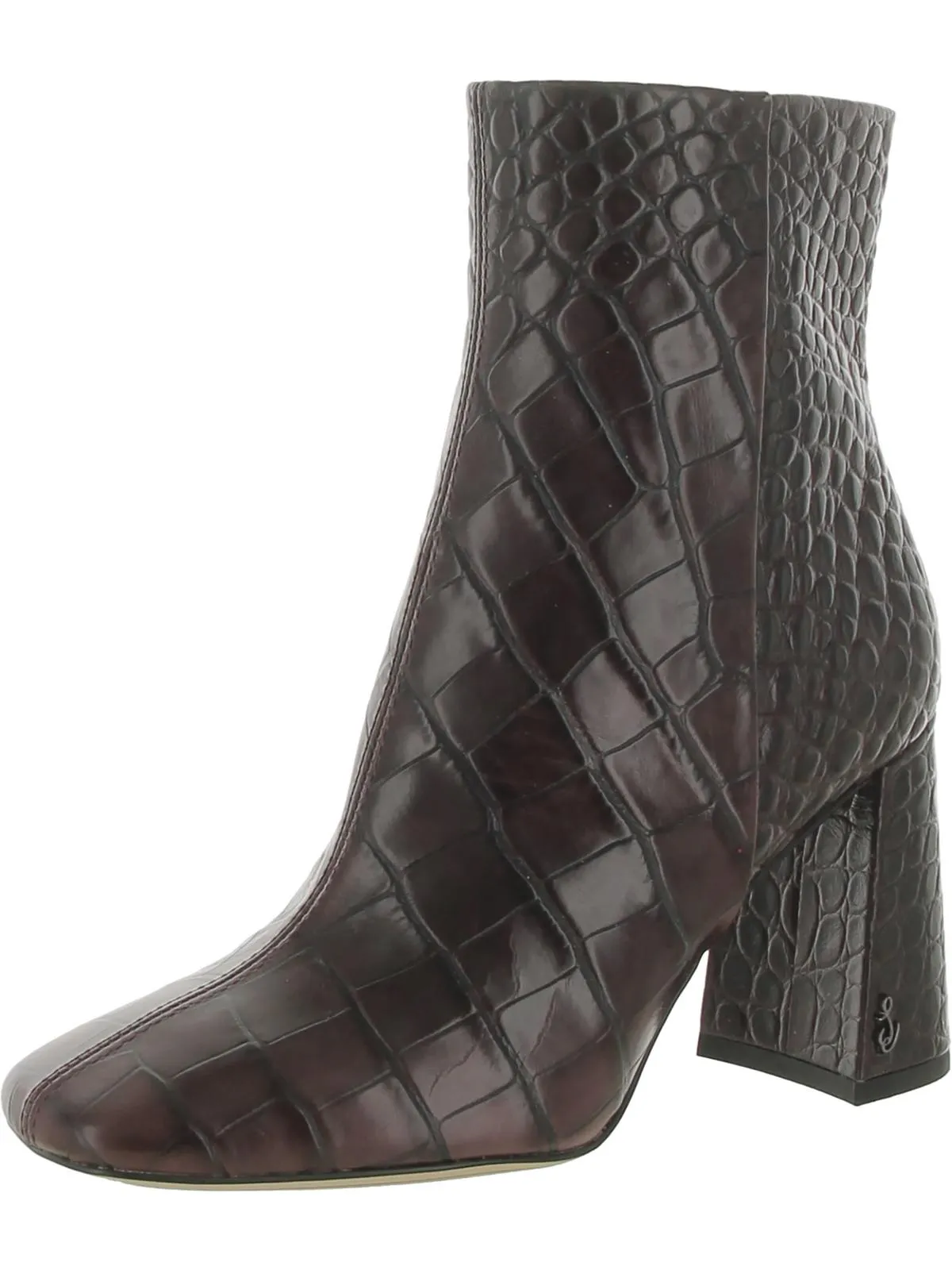 Codie 2 Womens Zipper Square Toe Ankle Boots