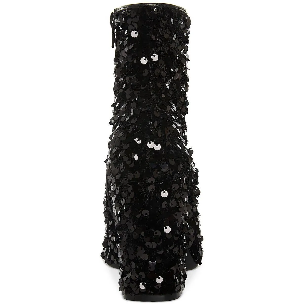 Cody Womens Sequined Pointed Toe Mid-Calf Boots