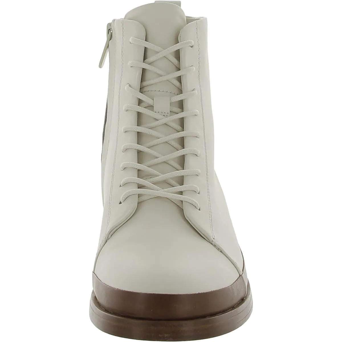 Cooper Womens Leather Round Toe Booties