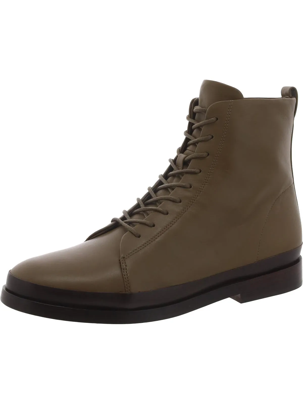 Cooper Womens Leather Round Toe Booties