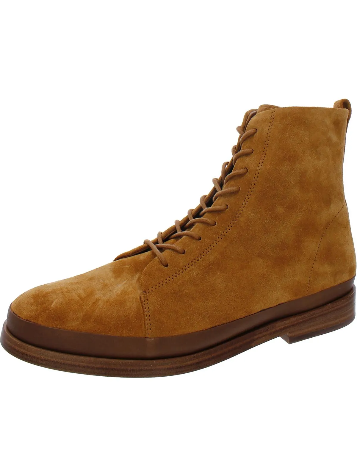 Cooper Womens Leather Round Toe Booties