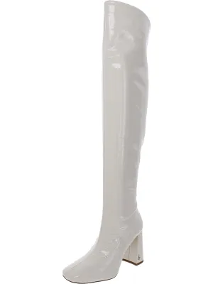 Cosette Womens Dressy Square Toe Over-The-Knee Boots